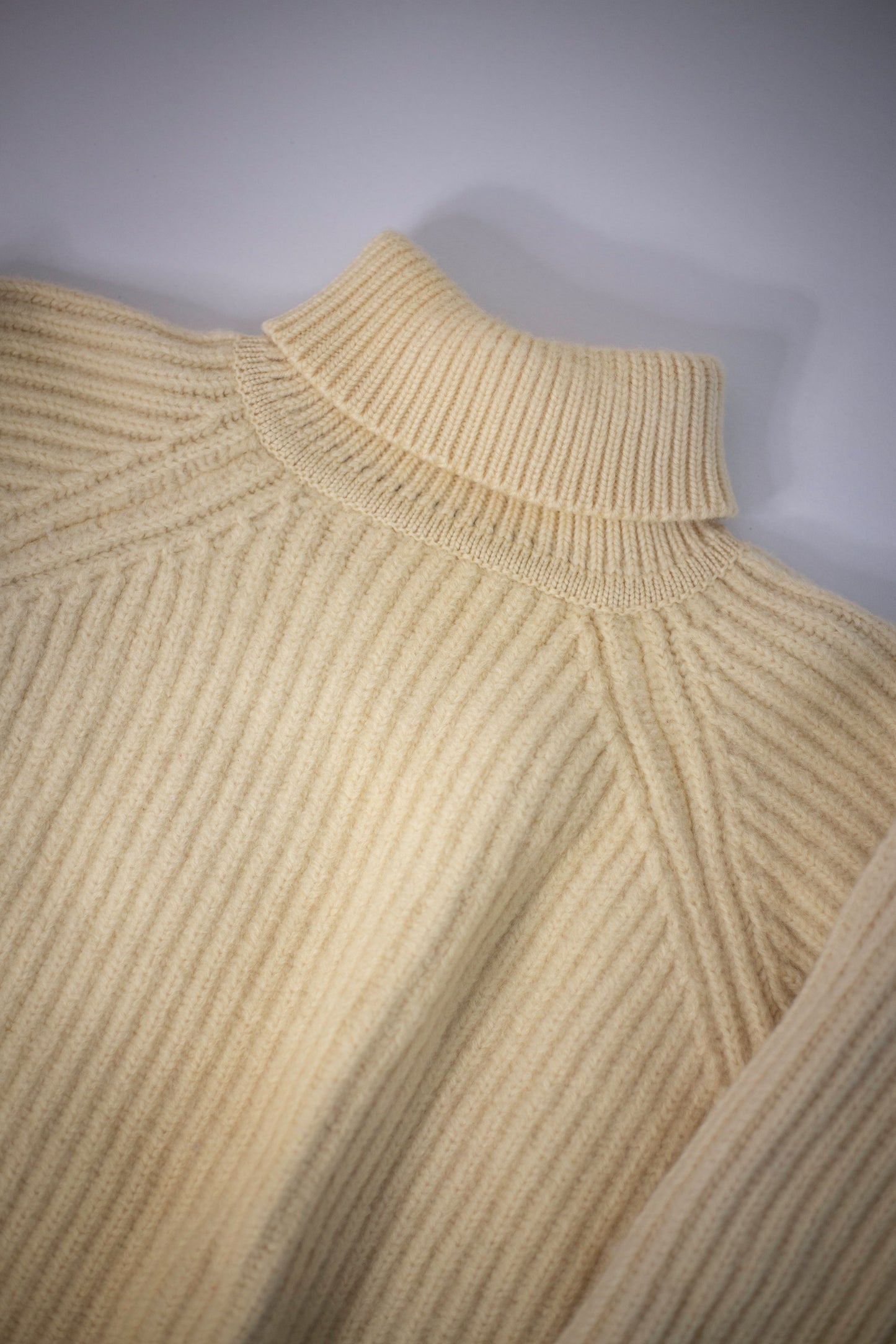 60's Abercrombie & Fitch Afton Knit Turtleneck Fisherman Sweater | Medium