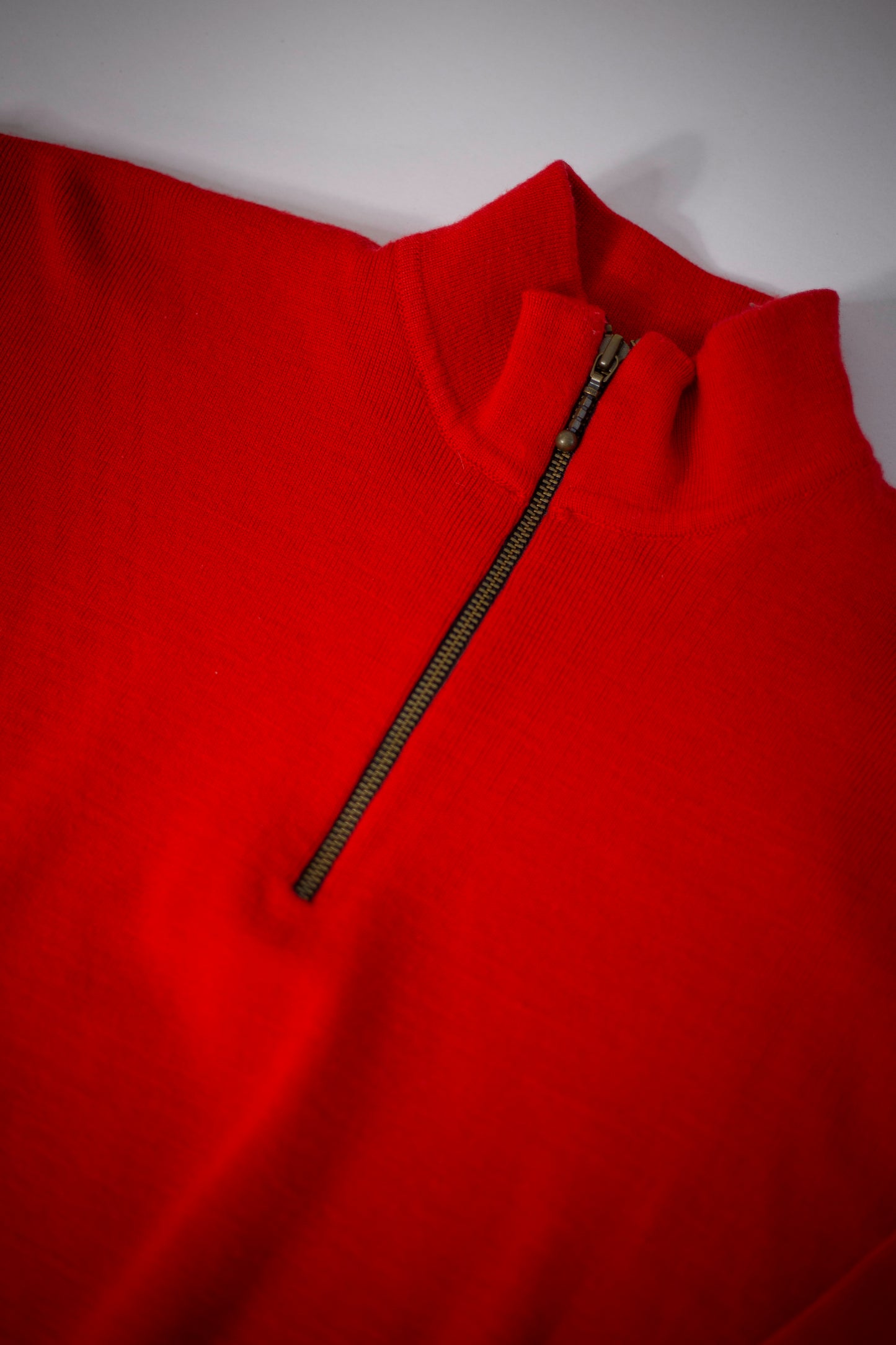70's/80's Meister Quarter-Zip Sweater | Medium