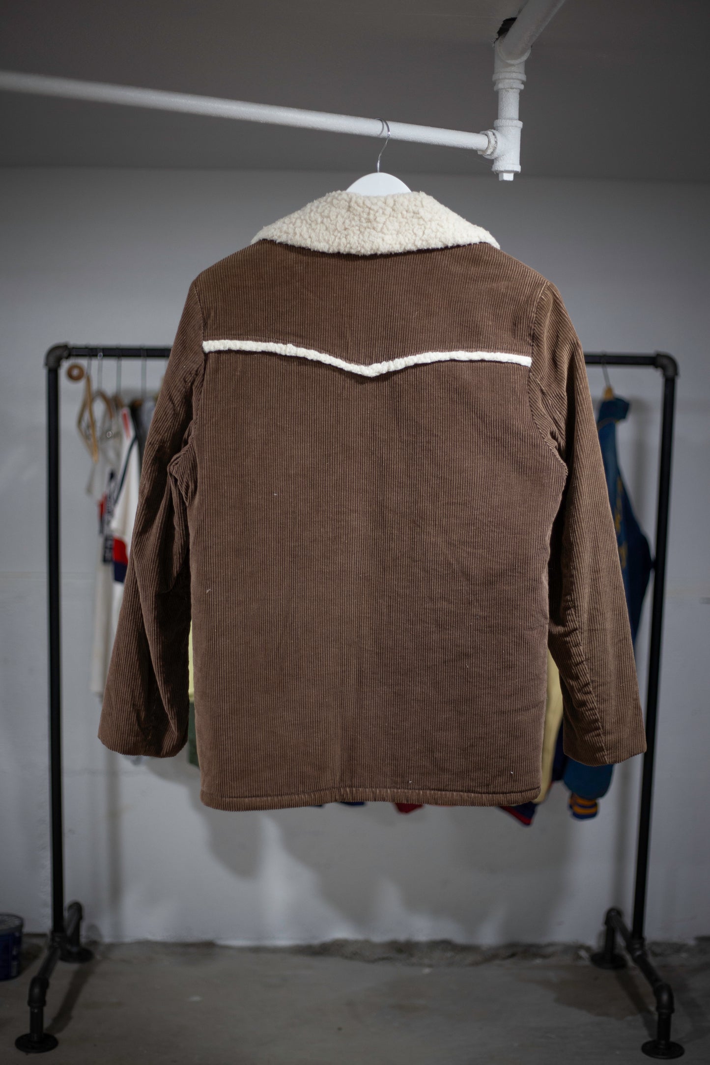 70's JCPenney Lined Corduroy Coat | Small