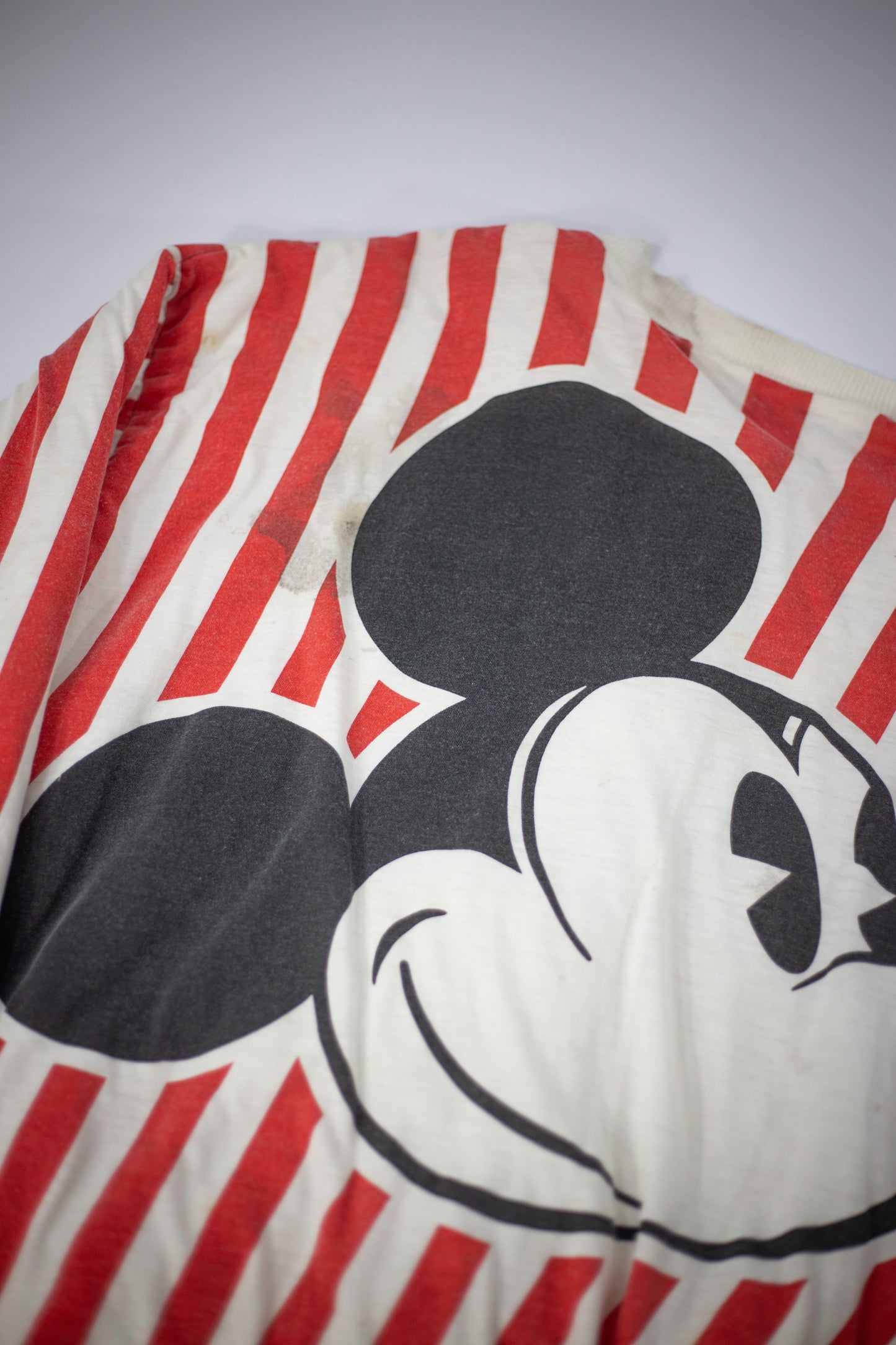 80's/90's Distressed Mickey Reversible Jacket | Large