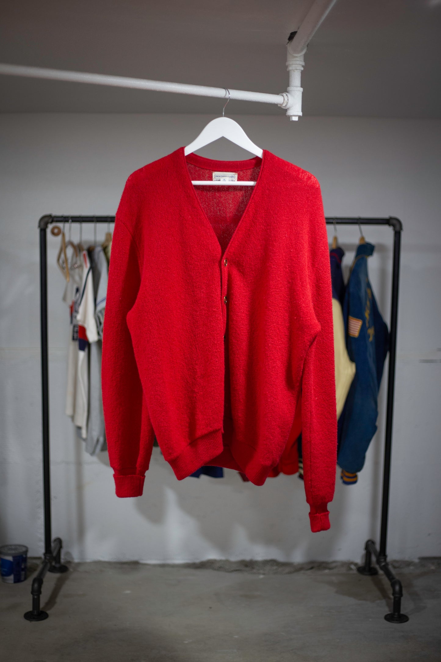 80's/90's Monterey Knits Cardigan | X-Large
