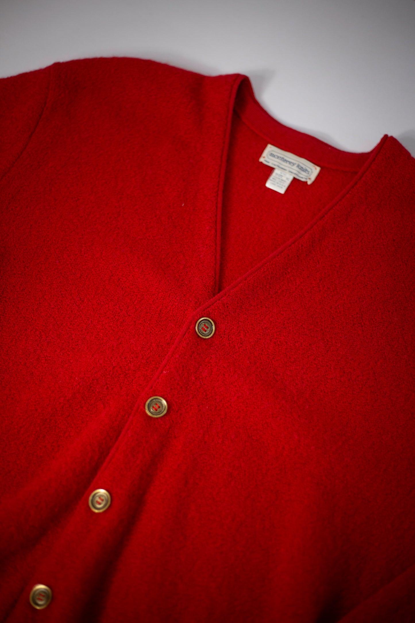 80's/90's Monterey Knits Cardigan | X-Large