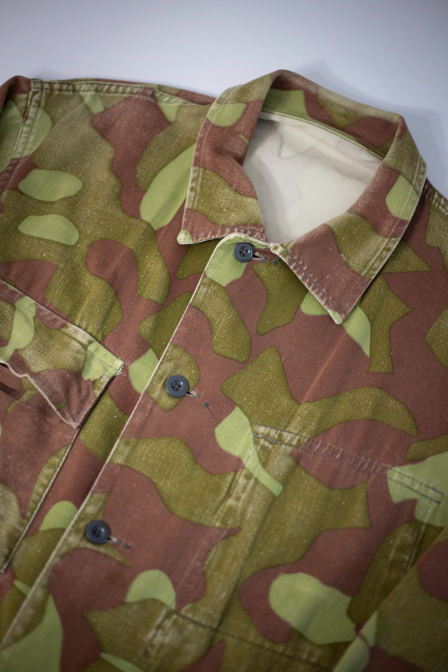 80's Finnish Camo Field Jacket | X-Large/XX-Large