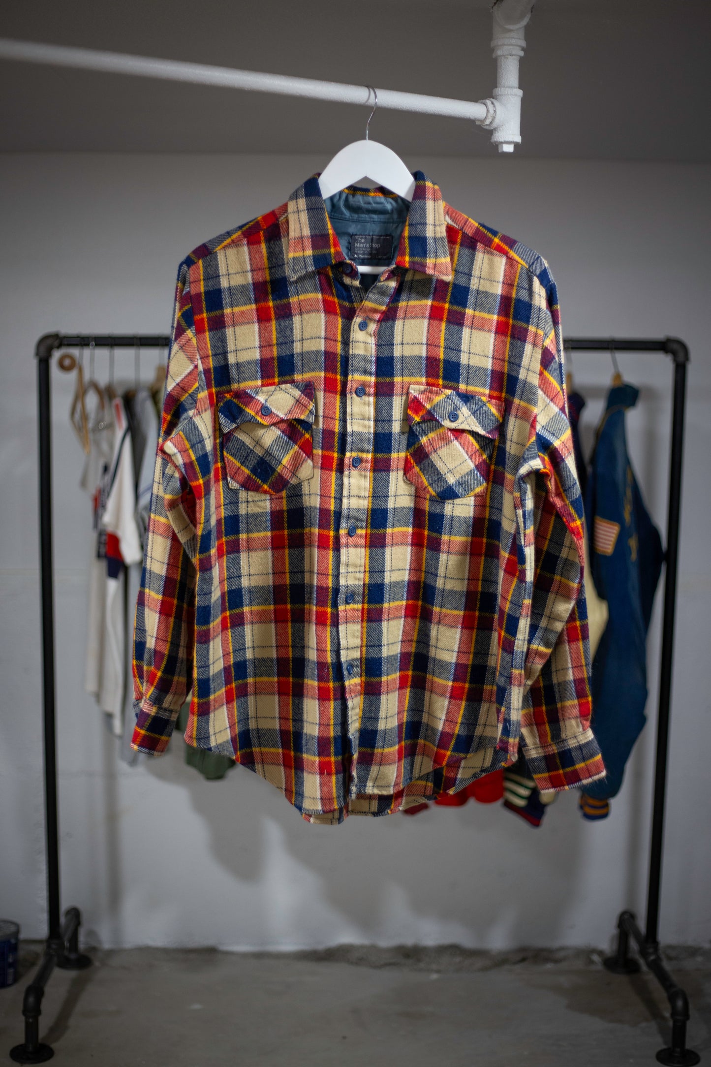 80's JCPenney Flannel | Large