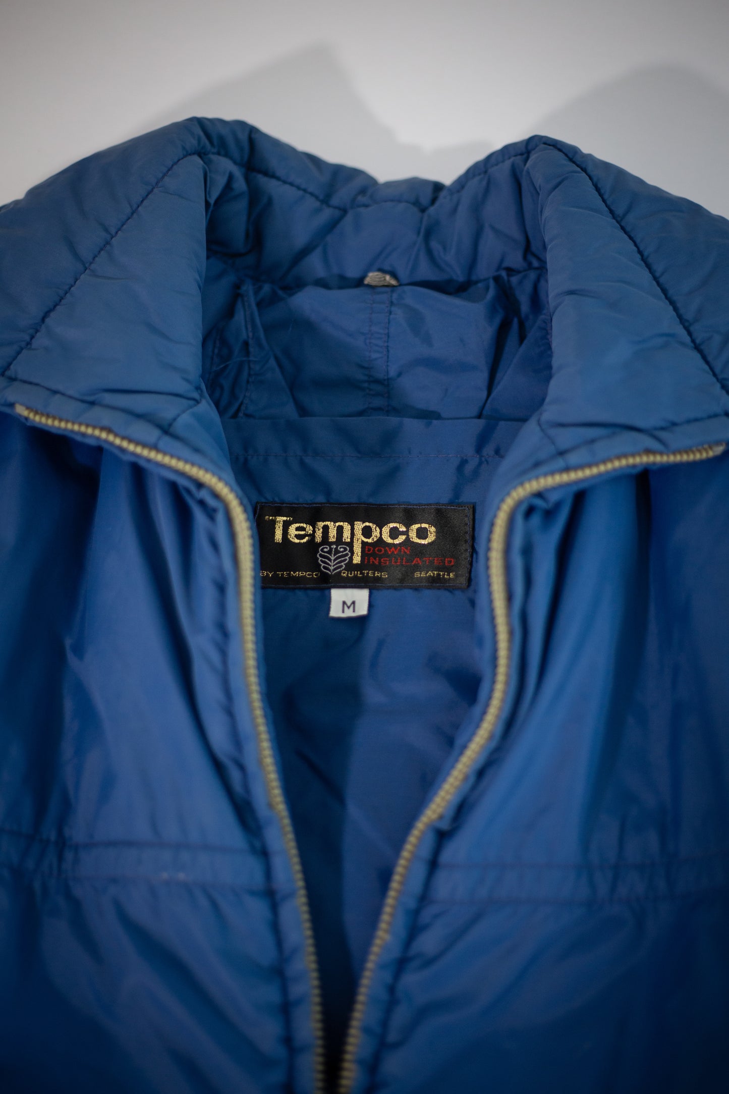 80's Tempco Down Puffer Jacket | Large