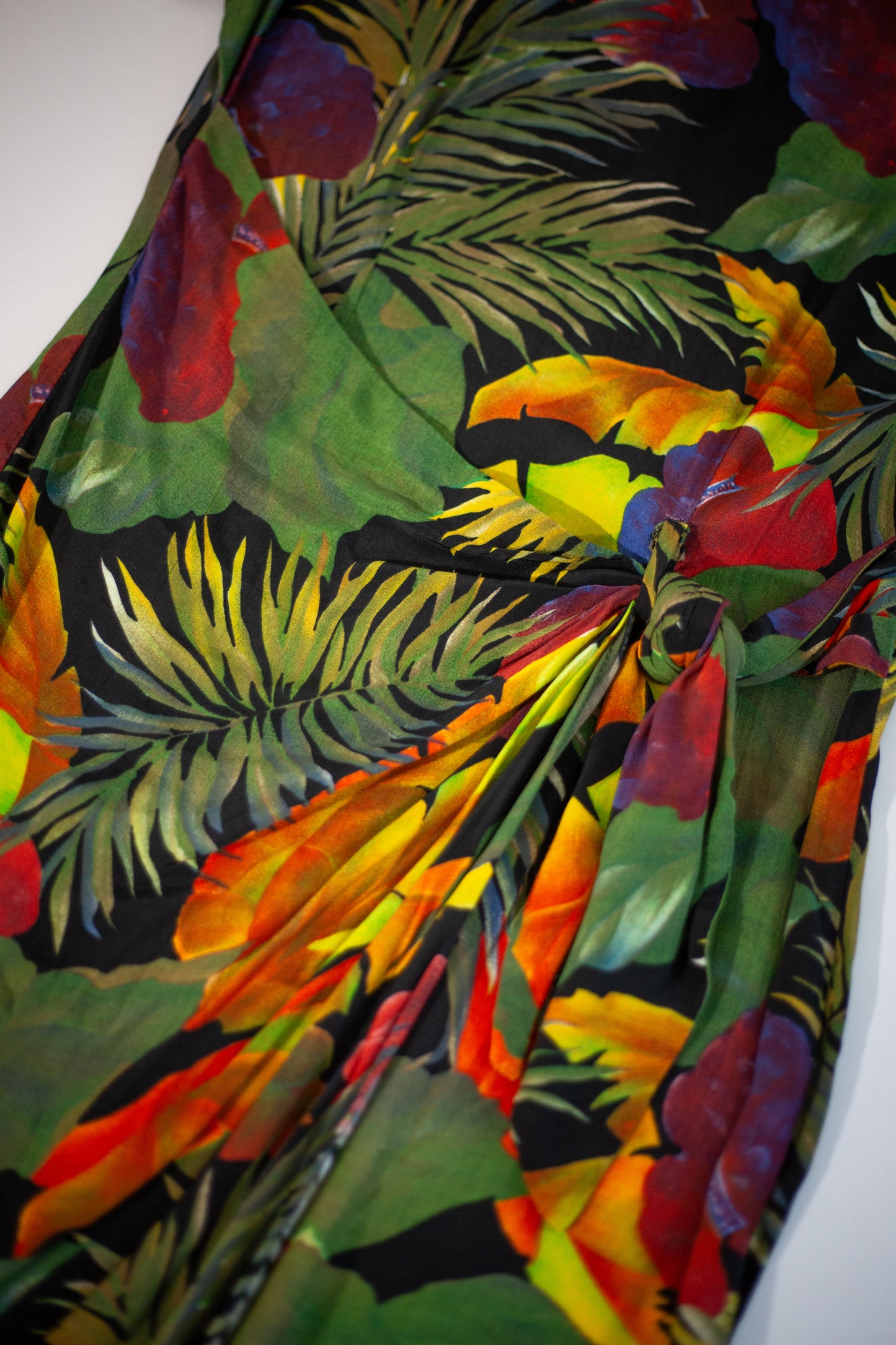 80's Tropical Dress | Small/Medium