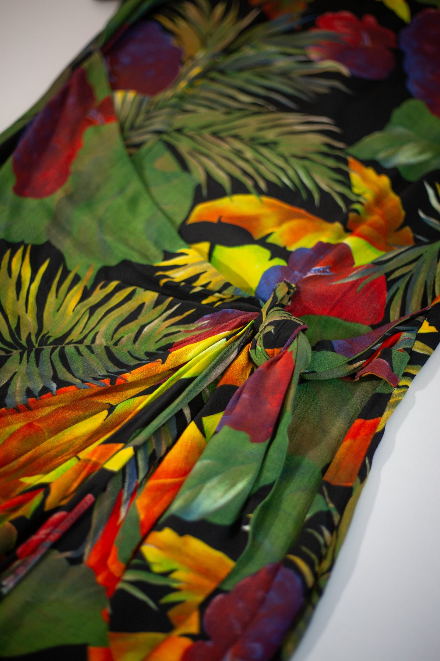 80's Tropical Dress | Small/Medium