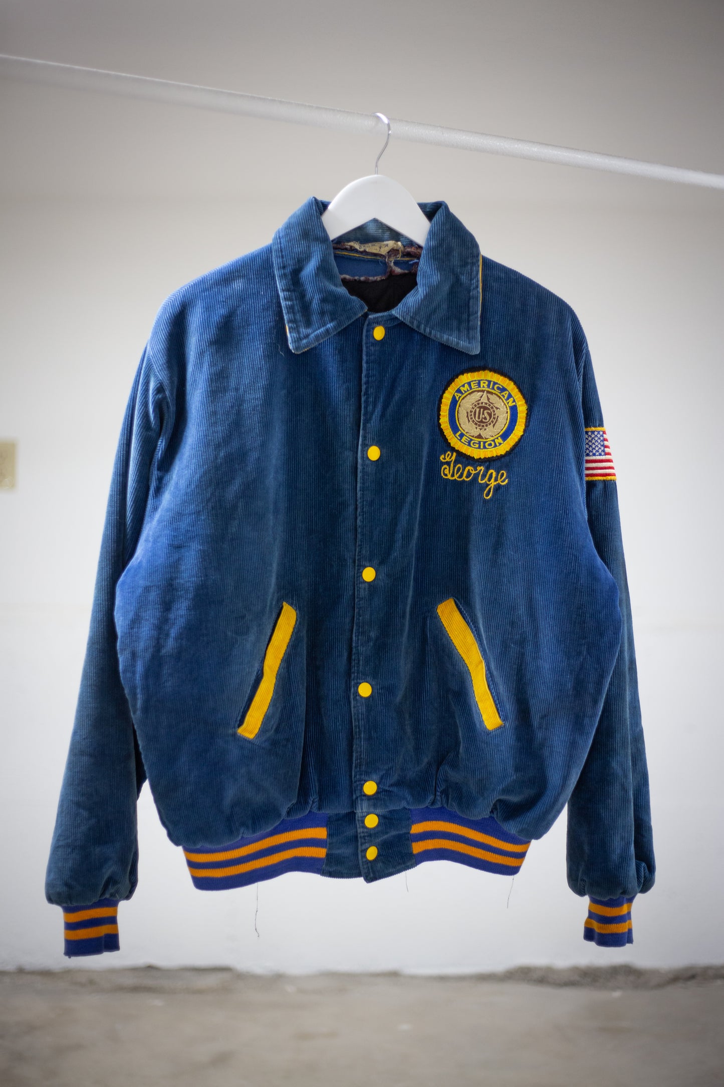 50's/60's American Legion Corduroy Jacket Boxy | X-Large