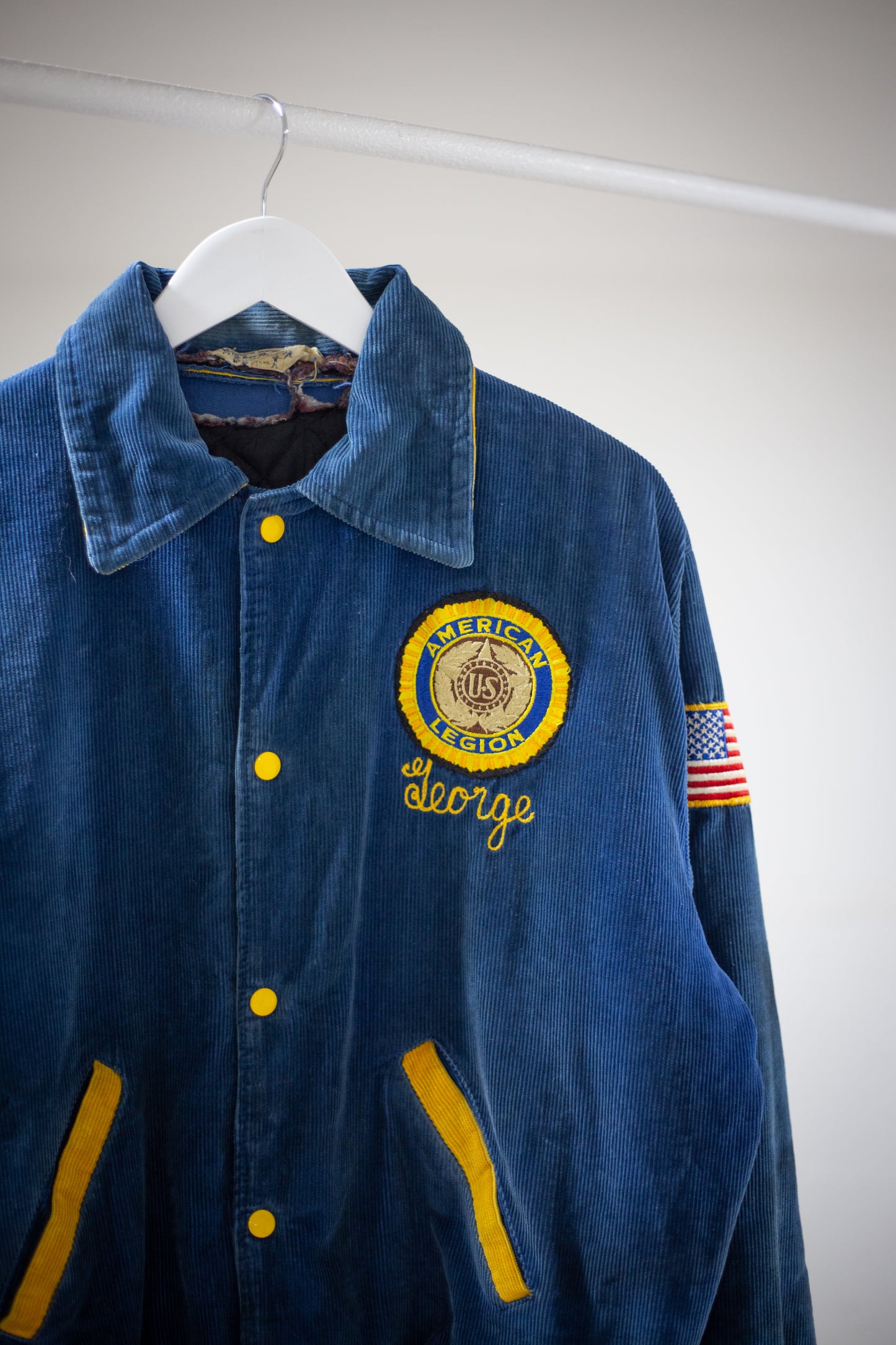 50's/60's American Legion Corduroy Jacket Boxy | X-Large