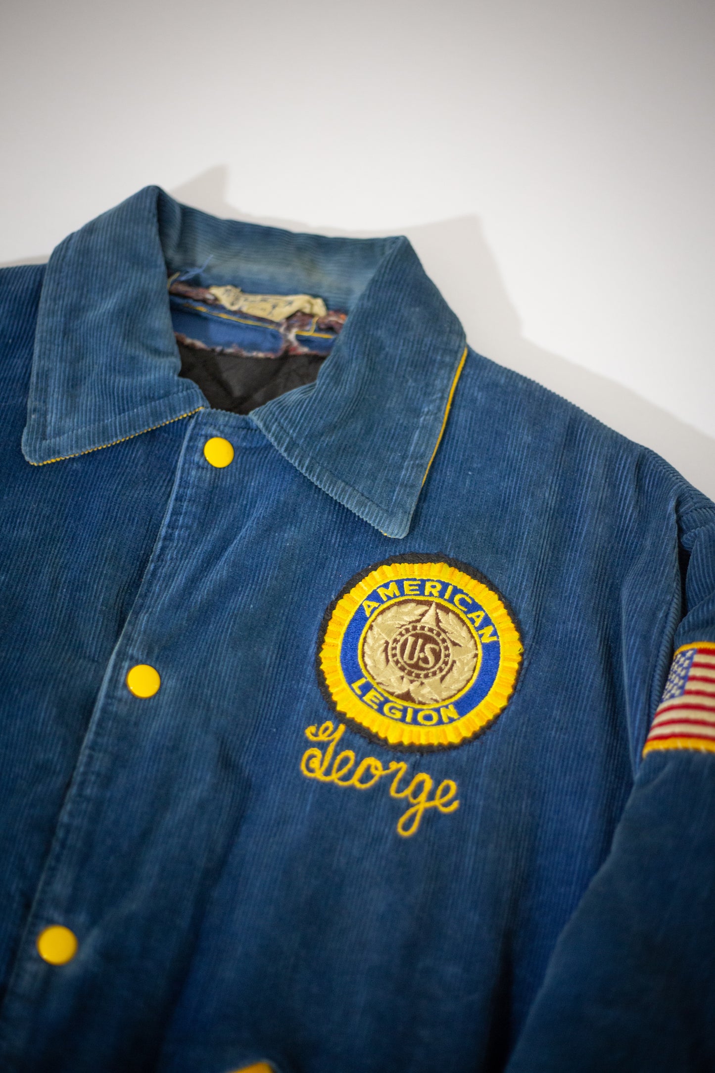 50's/60's American Legion Corduroy Jacket Boxy | X-Large