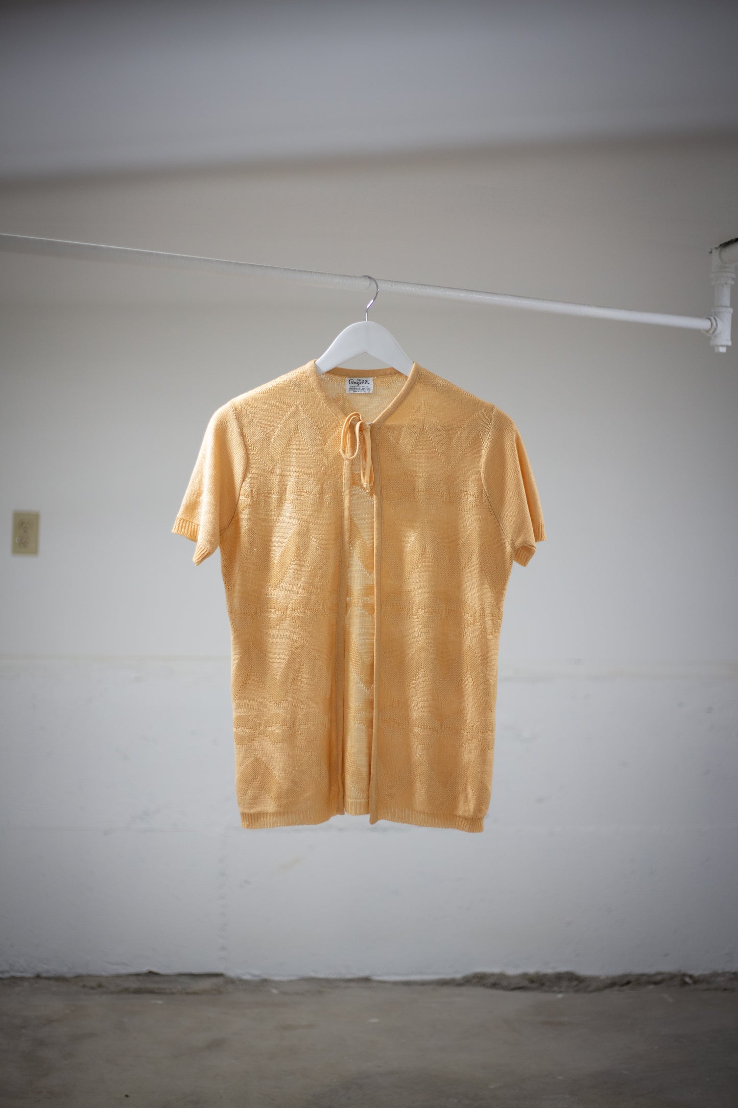 Vintage Angelli Front-Tie Shirt | Small