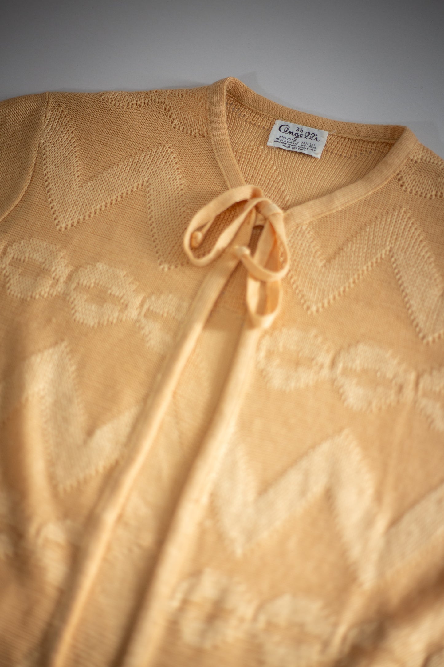 Vintage Angelli Front-Tie Shirt | Small