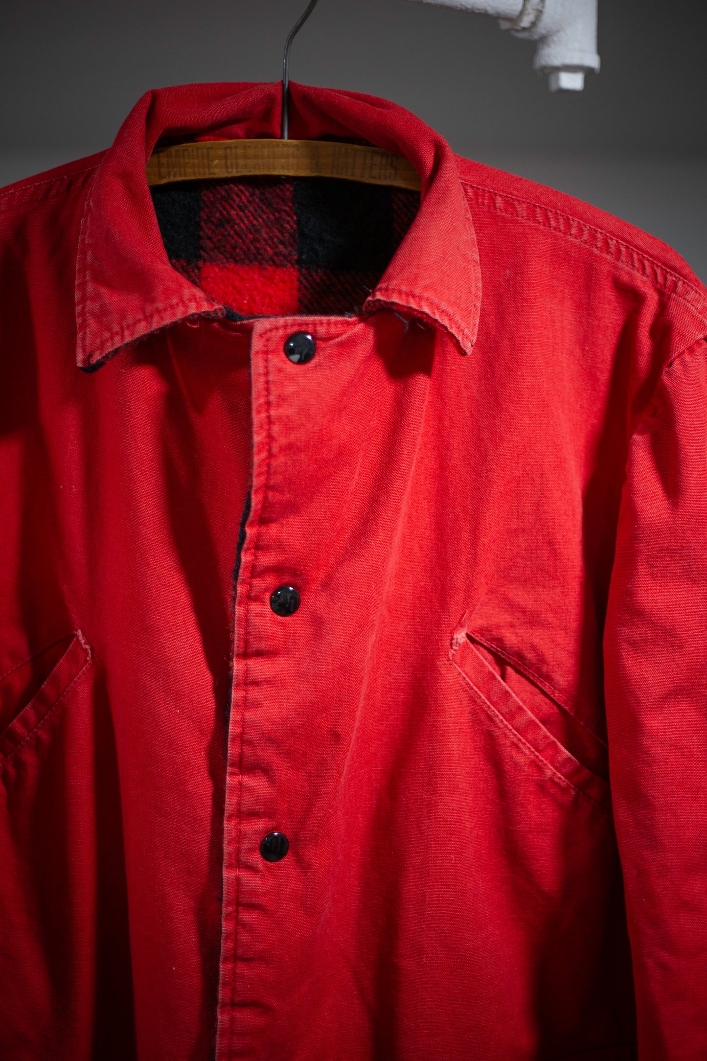 70's Reversible Buffalo Plaid Jacket | X-Large