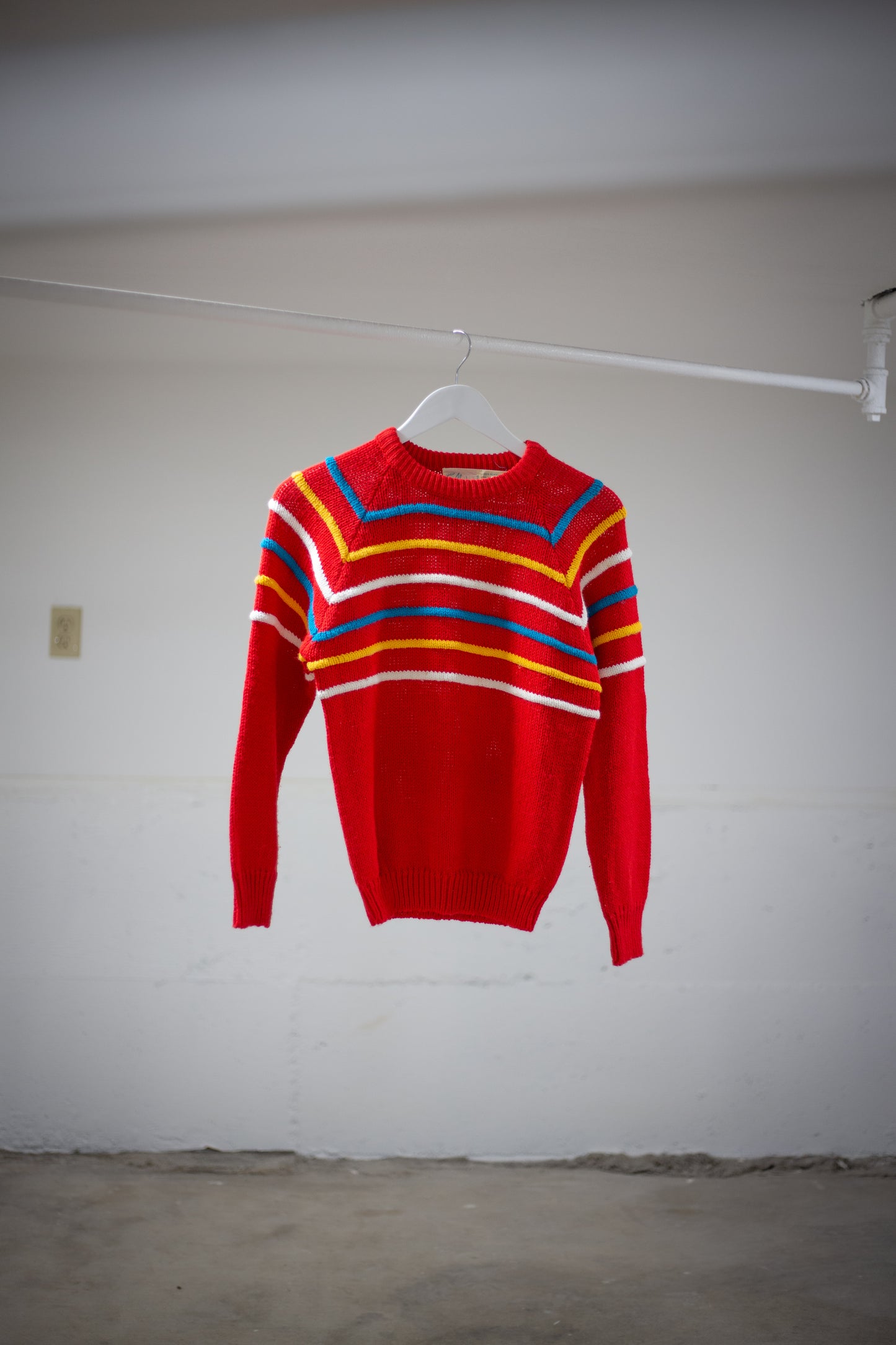 Vintage Ella Striped Sweater | Small