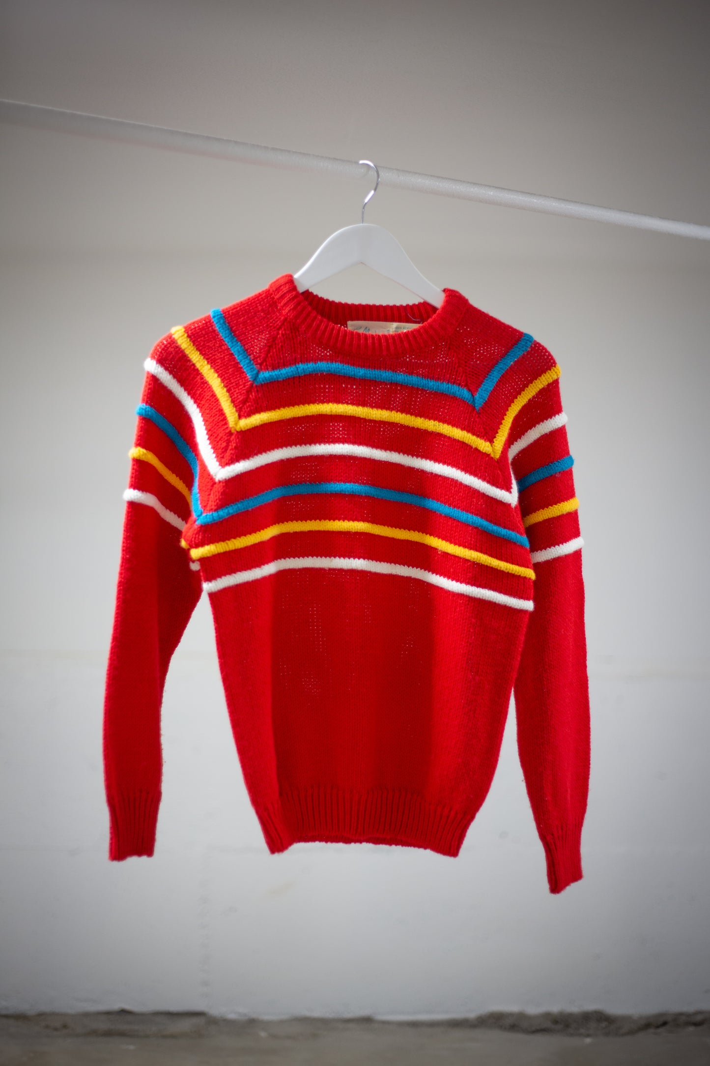 Vintage Ella Striped Sweater | Small