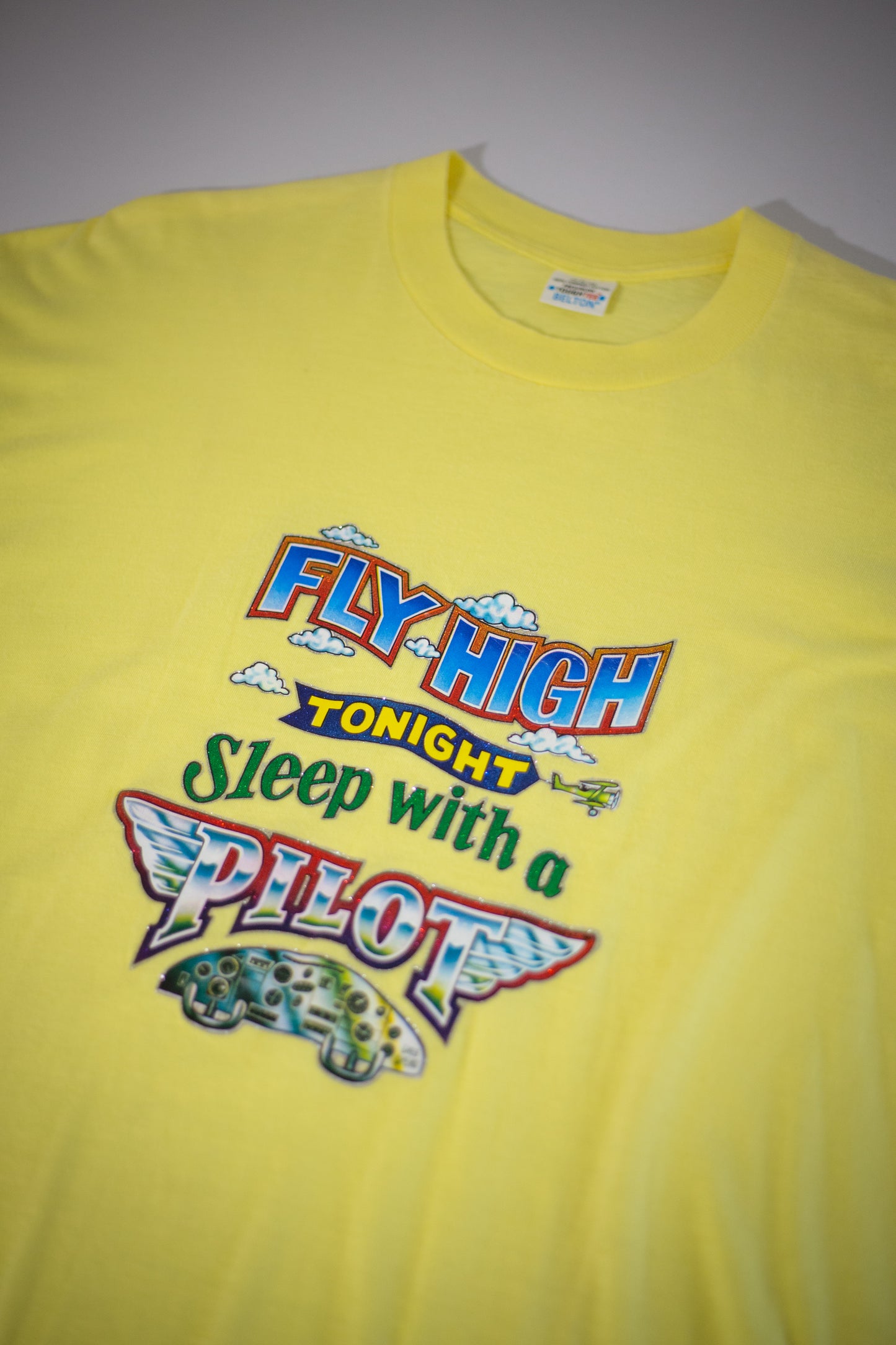 80's Iron On Greg Speirs T-Shirt | Large