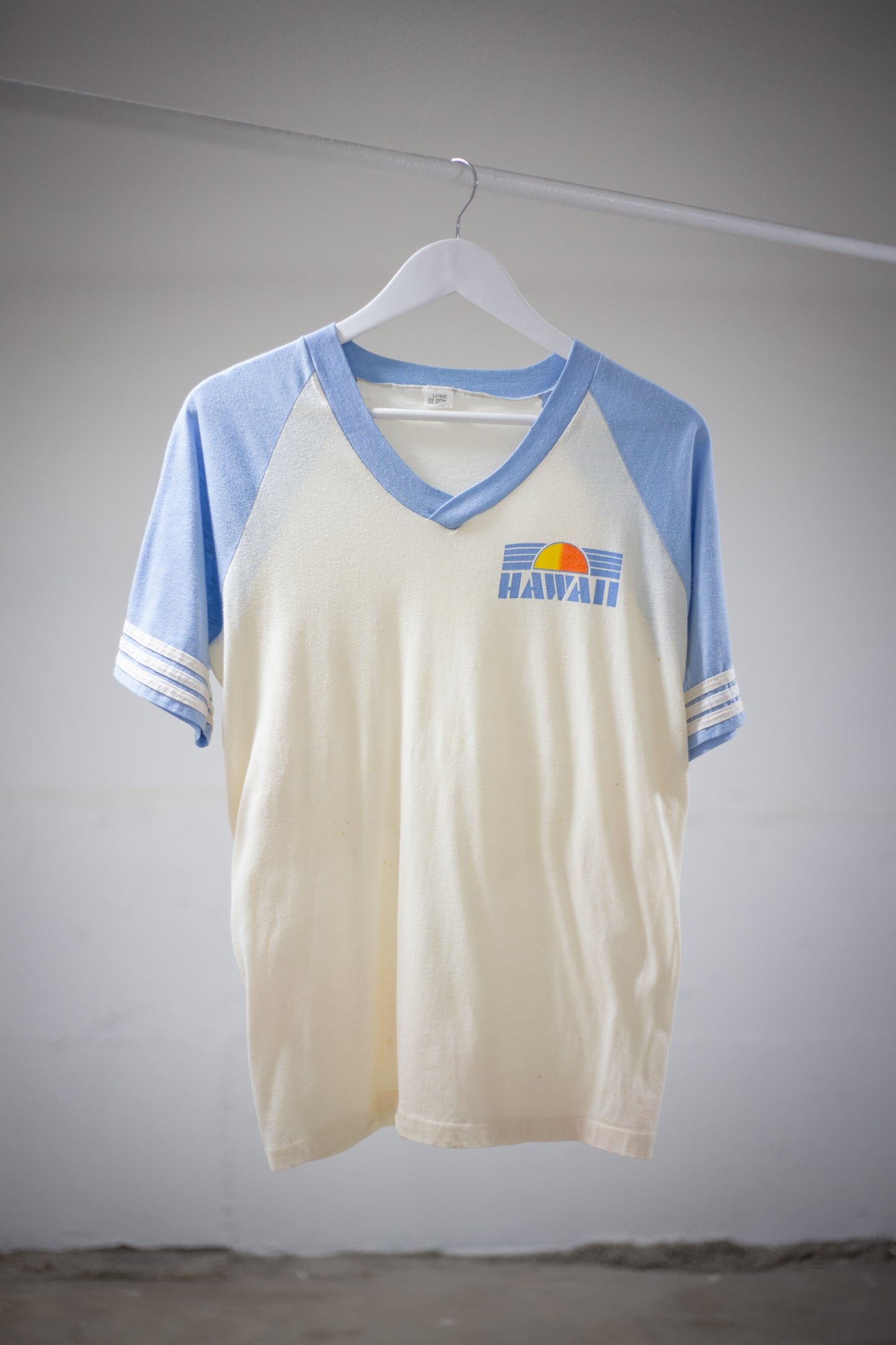 70's/80's Hawaii V-Neck | Small