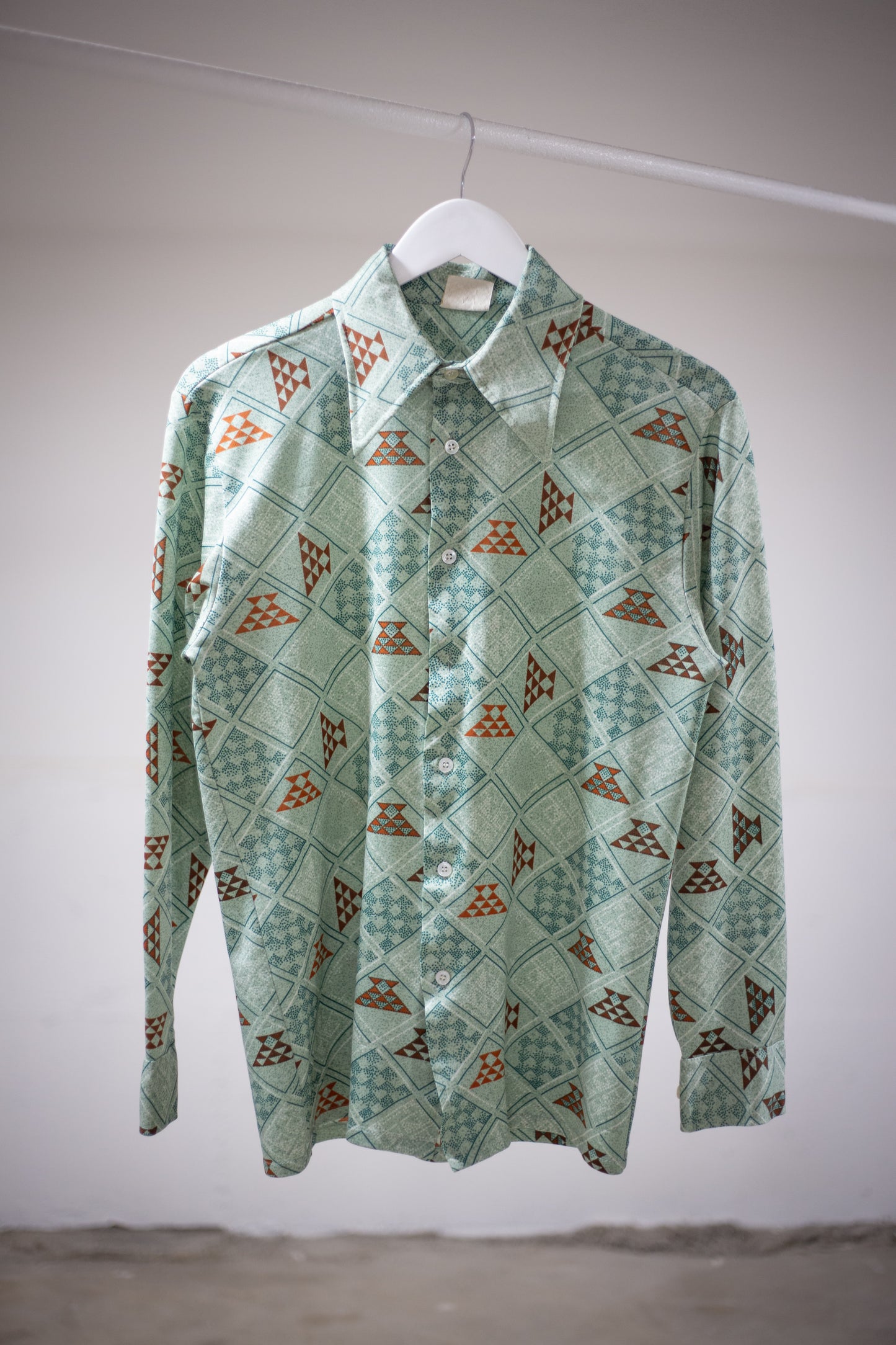 70's Sears Kings Road Button-Up Shirt | Small