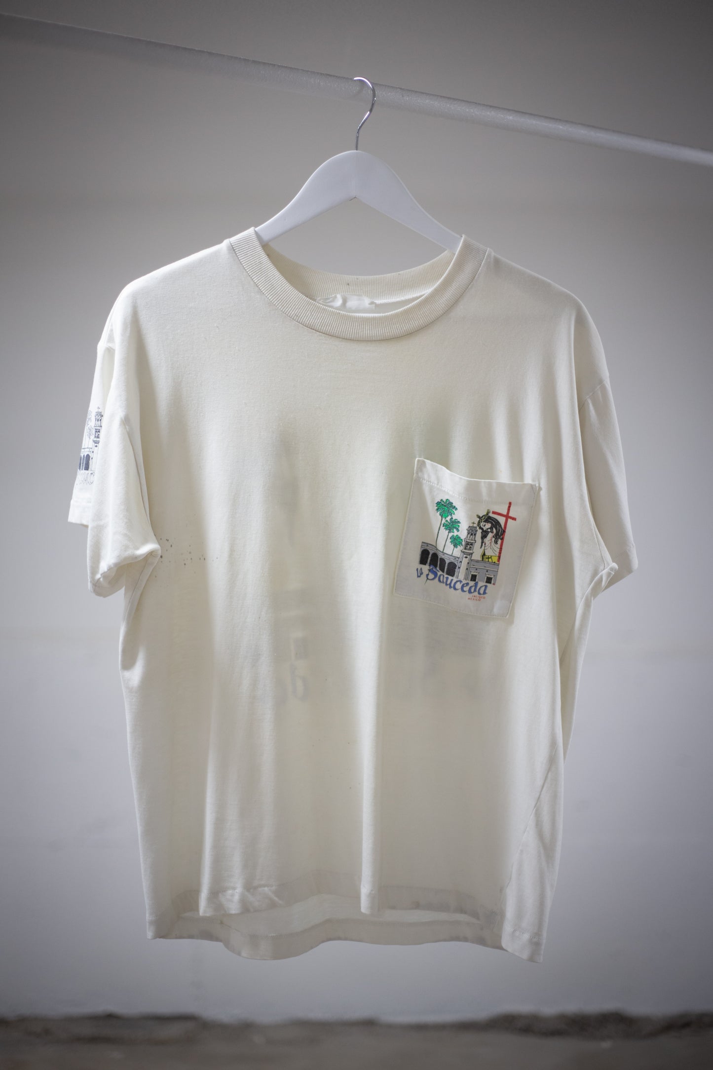 Vintage La Sauceda Jalisco Mexico T-Shirt | Medium/Large