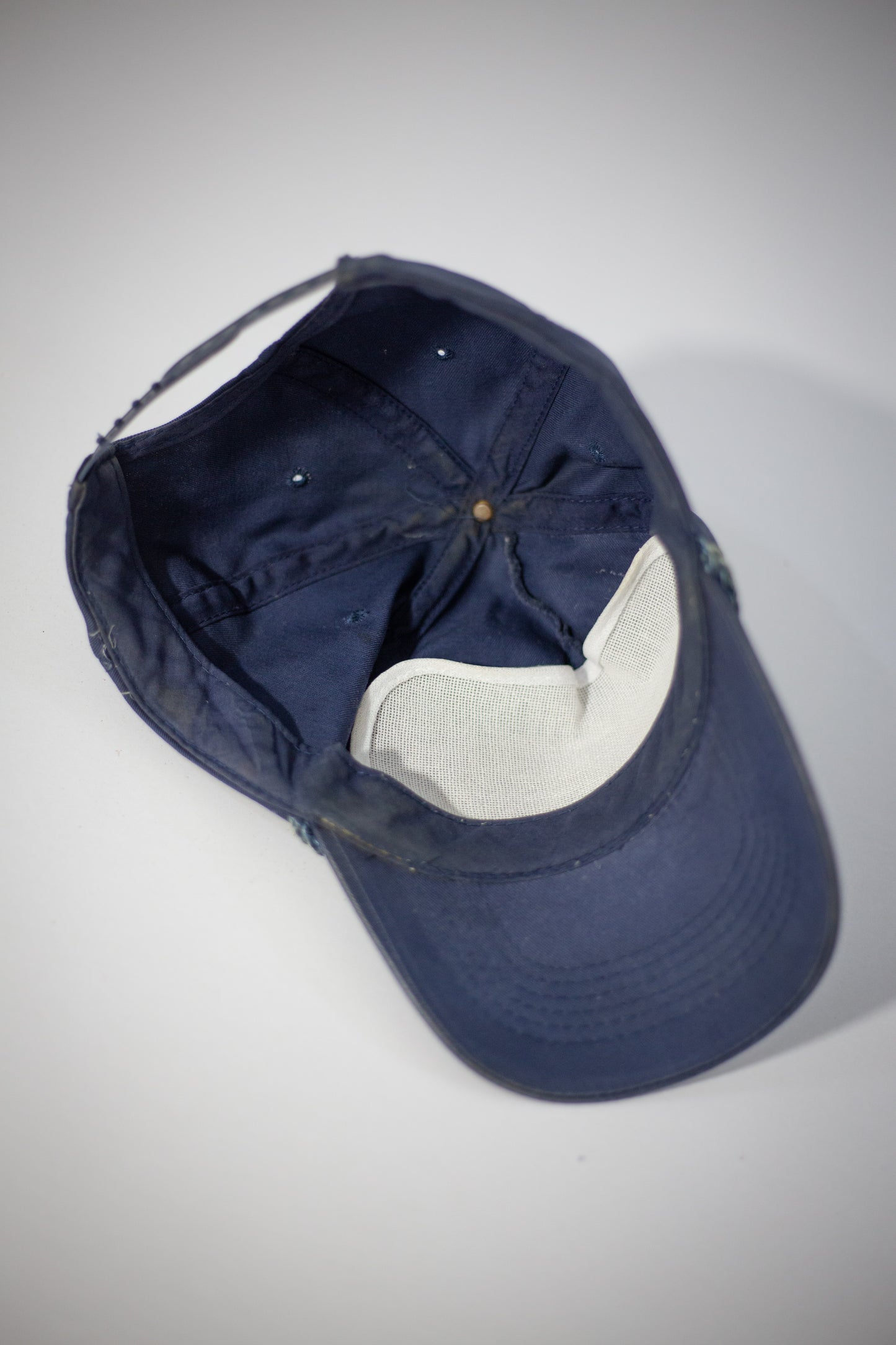 Vintage Mobil Glass Co Snapback Hat