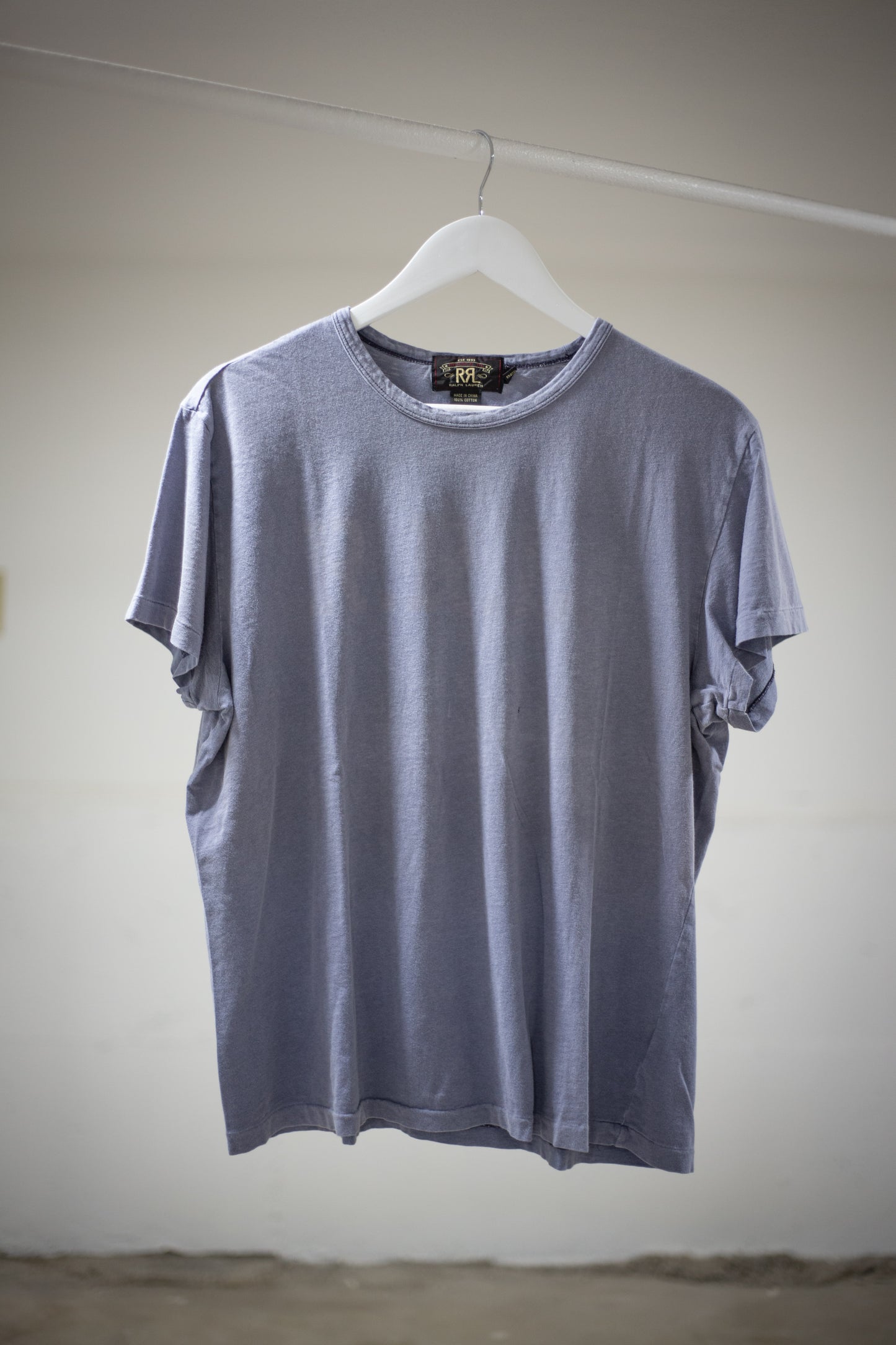 RRL Washed Logo T-Shirt | Large
