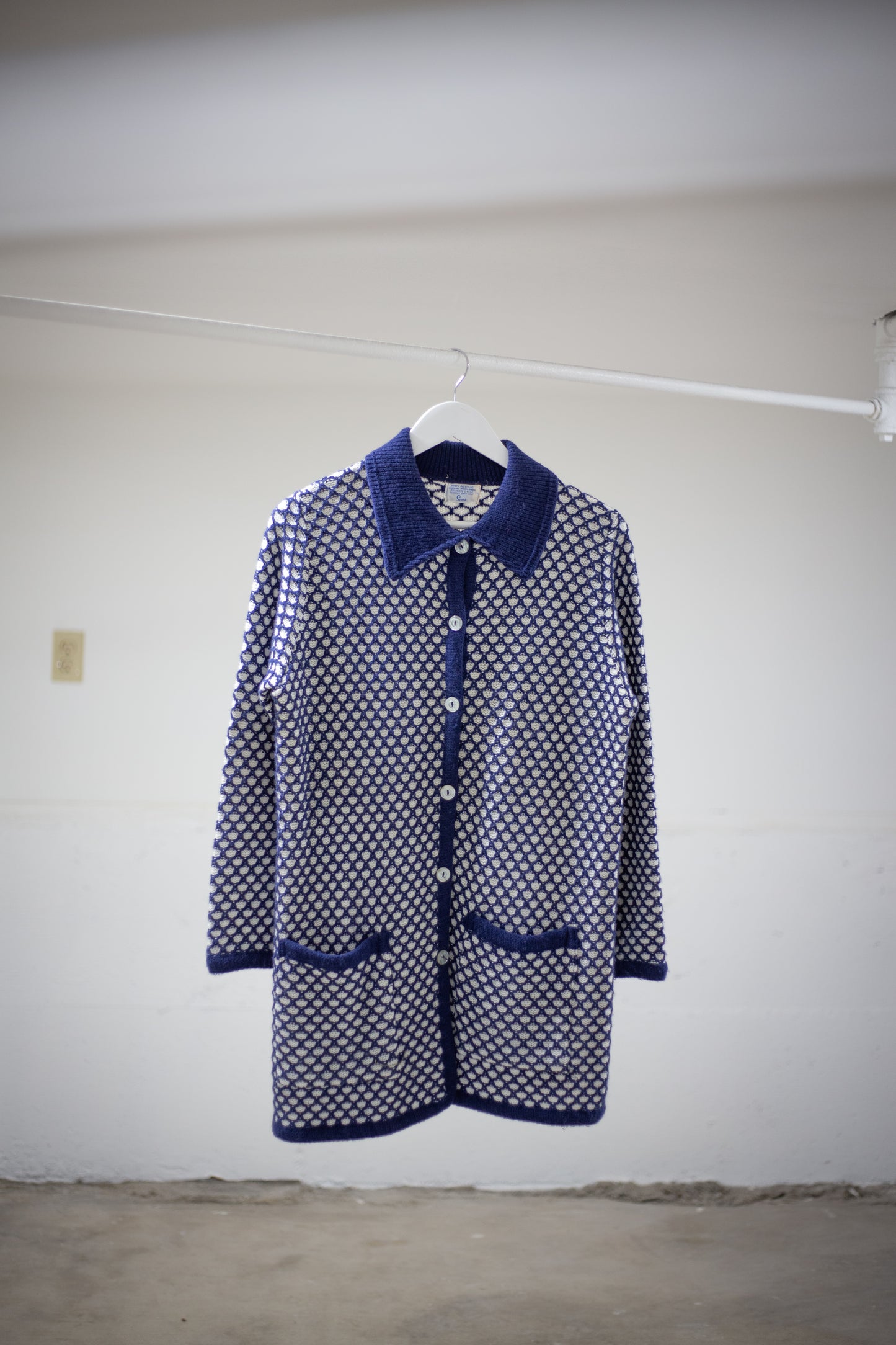 70's Sears Cardigan Coat | Medium