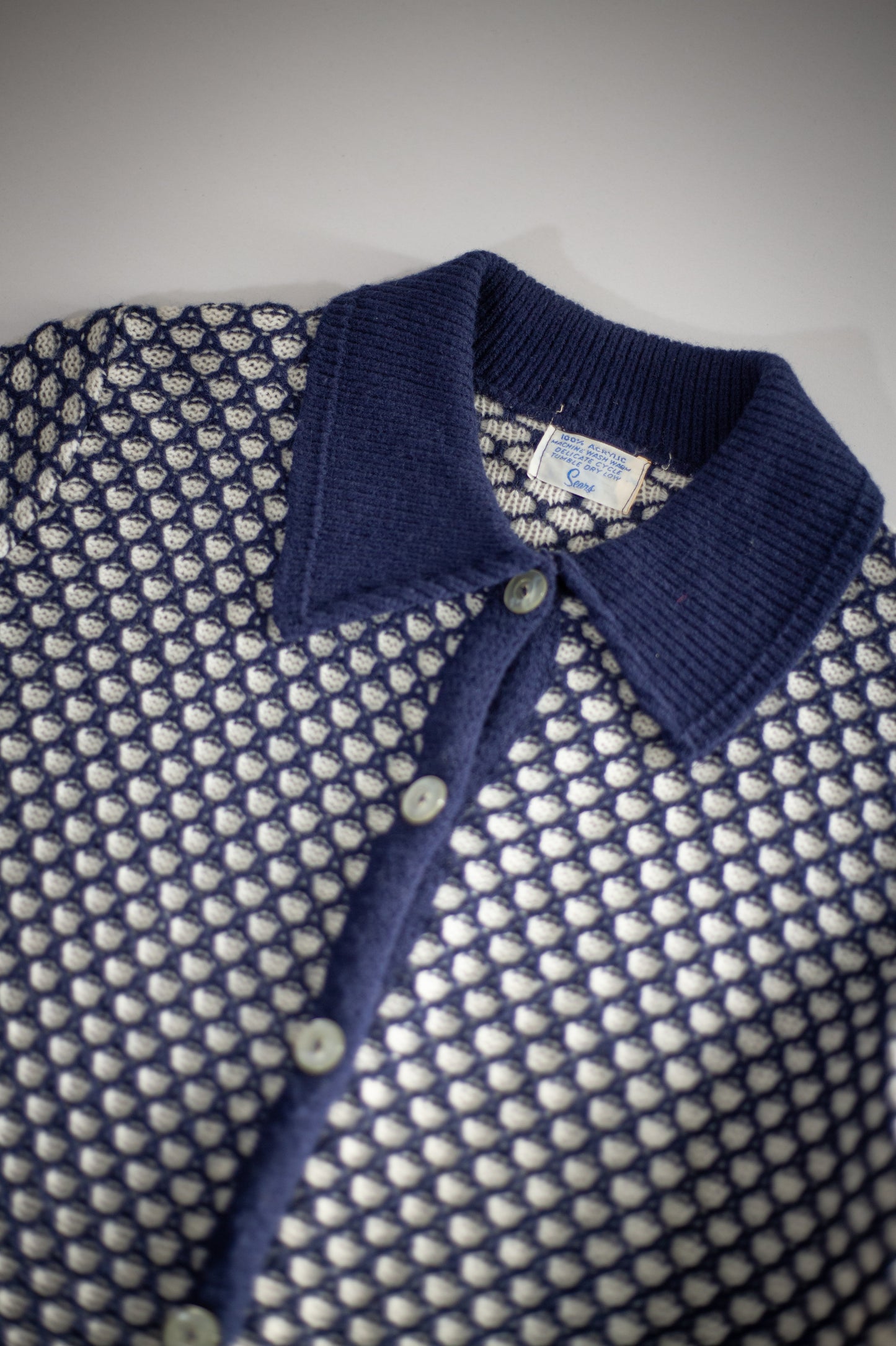 70's Sears Cardigan Coat | Medium
