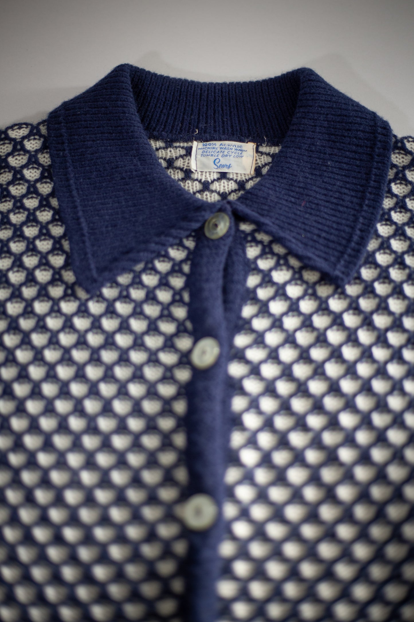 70's Sears Cardigan Coat | Medium