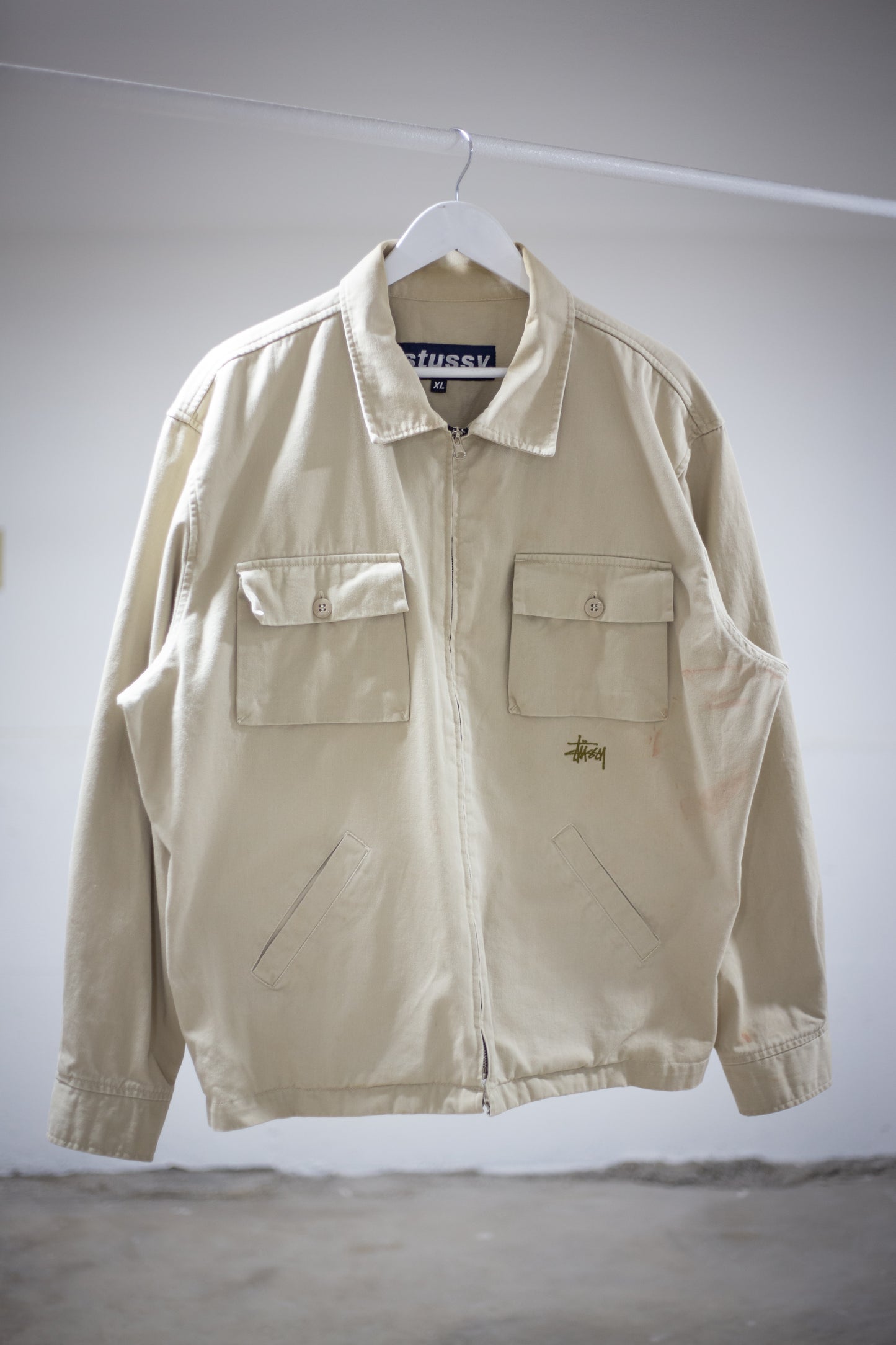 90's/00's Stussy Field Jacket | X-Large