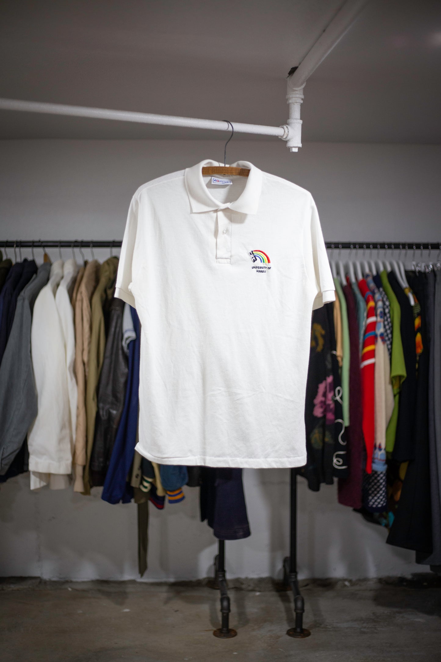 80's University of Hawaii Polo Shirt | Medium