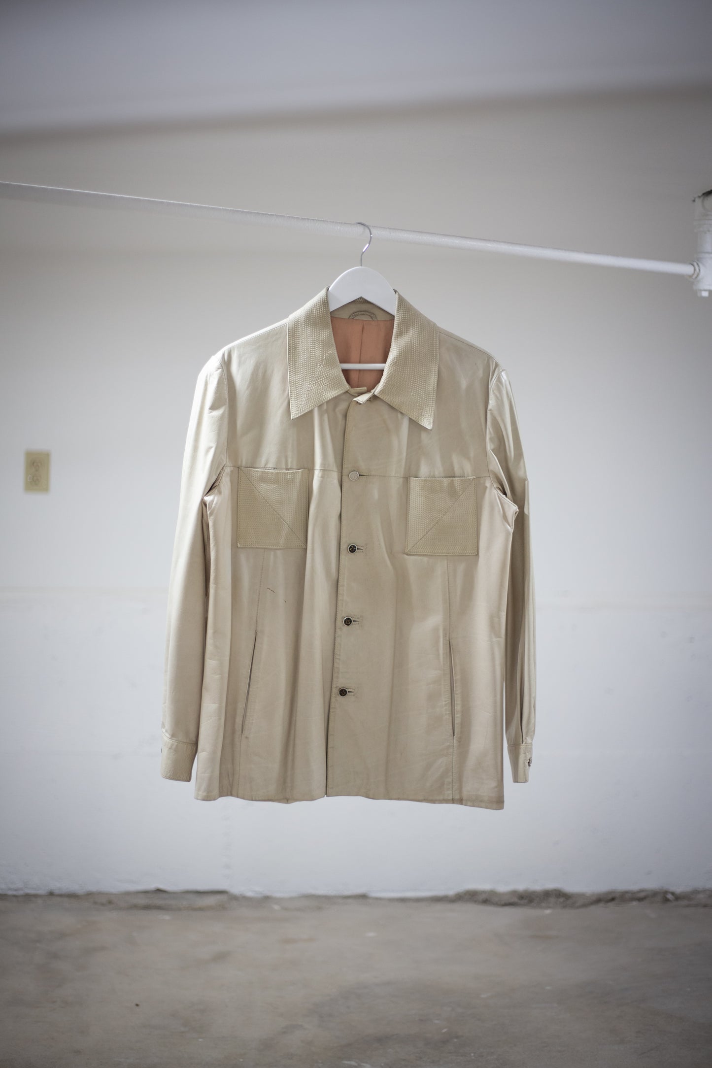 Vintage Zilli Leather Jacket | Large