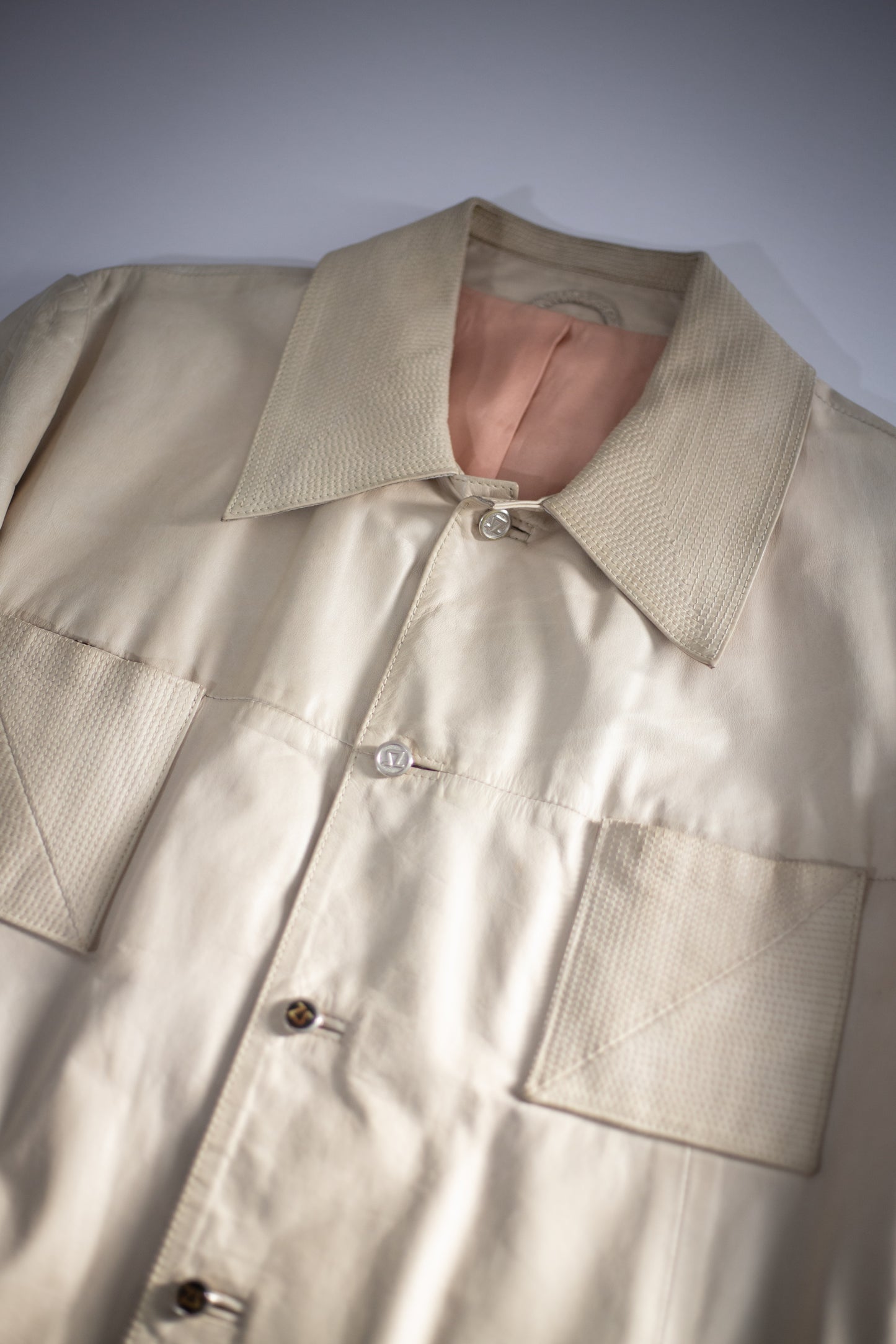 Vintage Zilli Leather Jacket | Large