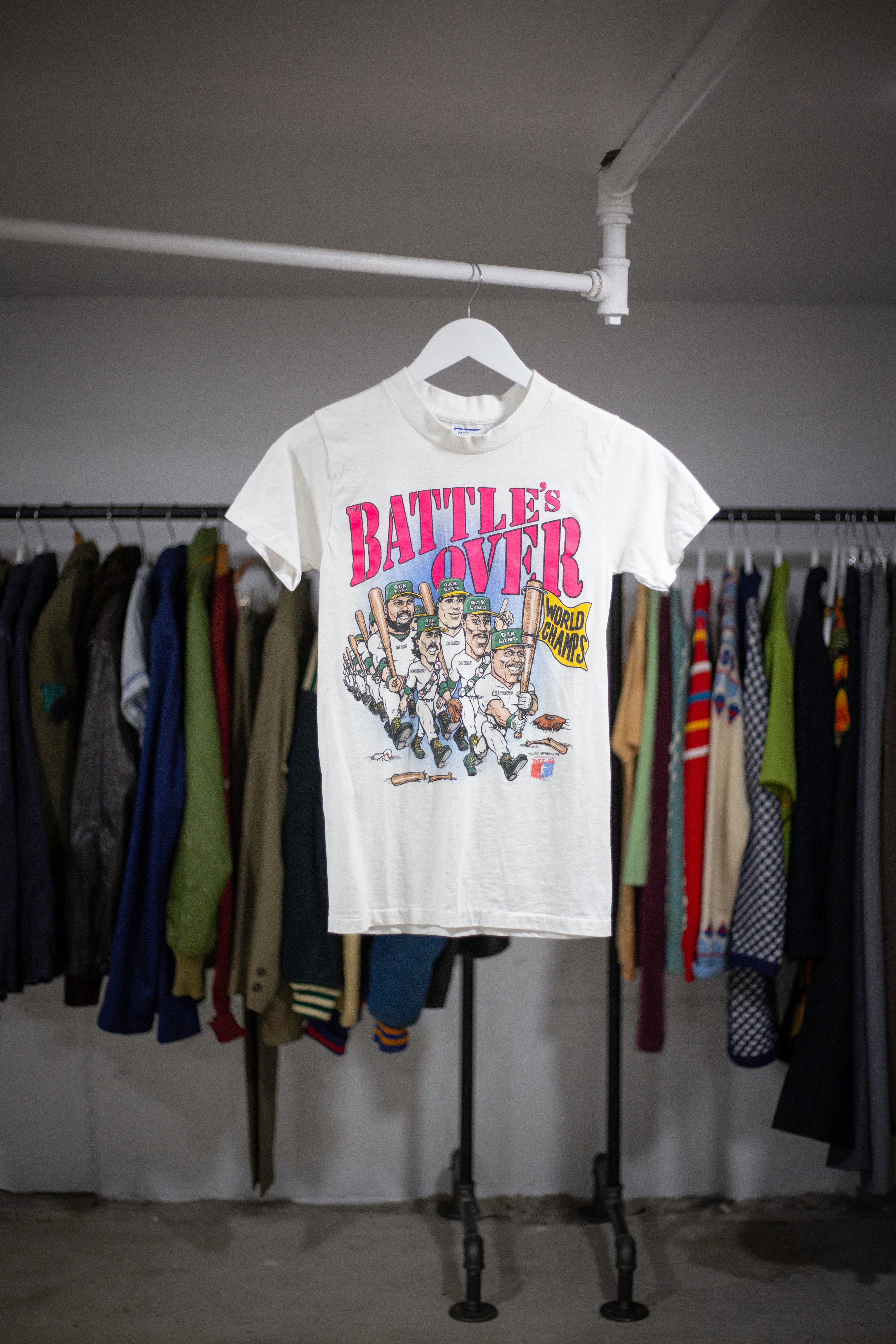 1989 Oakland A's World Champs T-Shirt | XX-Small