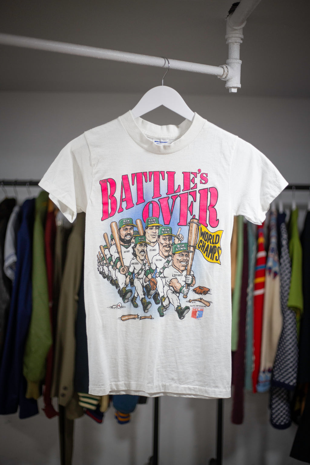 1989 Oakland A's World Champs T-Shirt | XX-Small