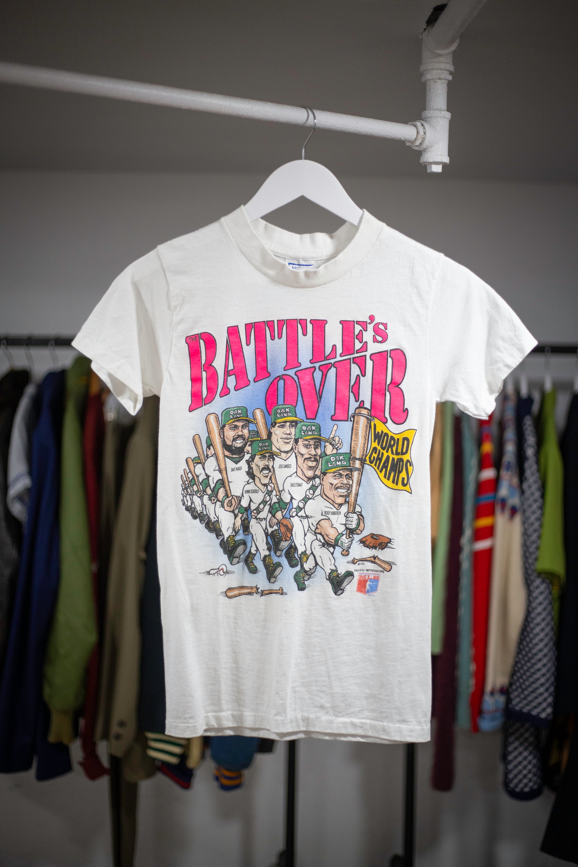 1989 Oakland A's World Champs T-Shirt | XX-Small