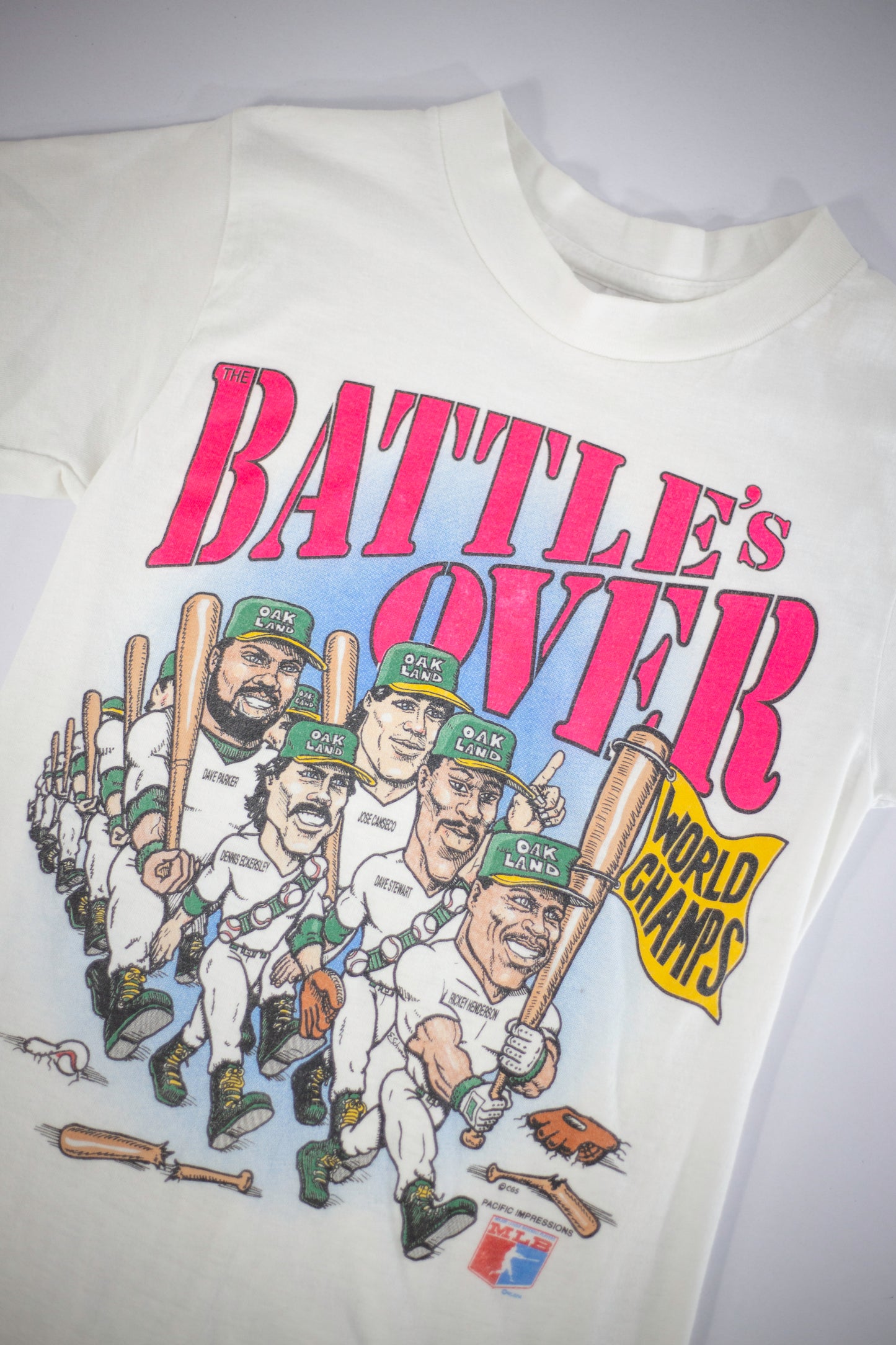 1989 Oakland A's World Champs T-Shirt | XX-Small