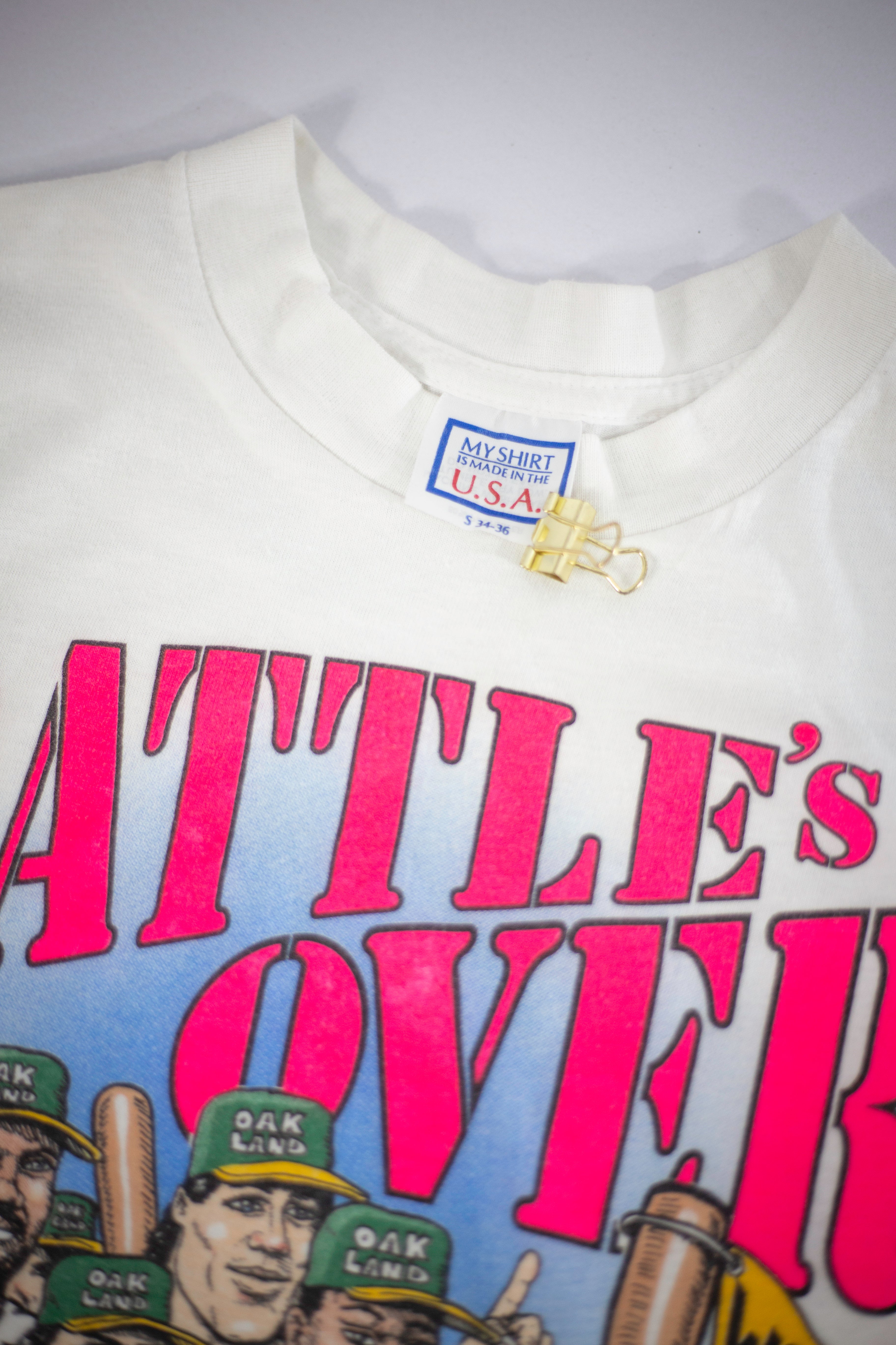 1989 Oakland A's World Champs T-Shirt | XX-Small