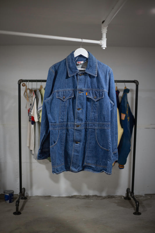 70's Levi's Orange Tab Chore Denim Jacket | Medium