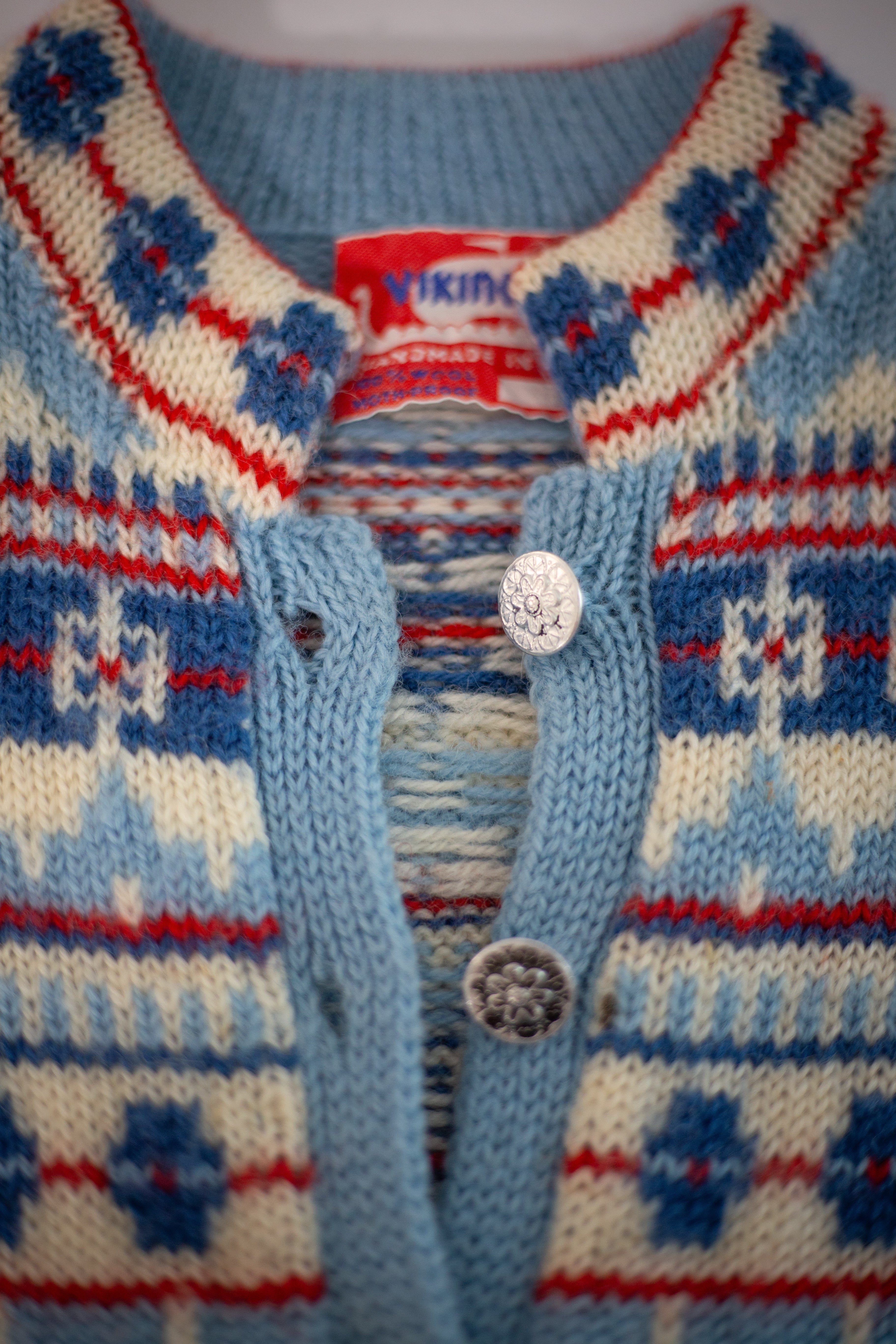 70's Viking Knit Cardigan | Medium/Large – re:rack'd