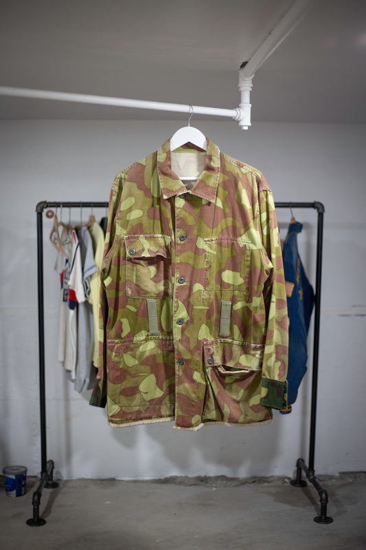 80's Finnish Camo Field Jacket | X-Large/XX-Large