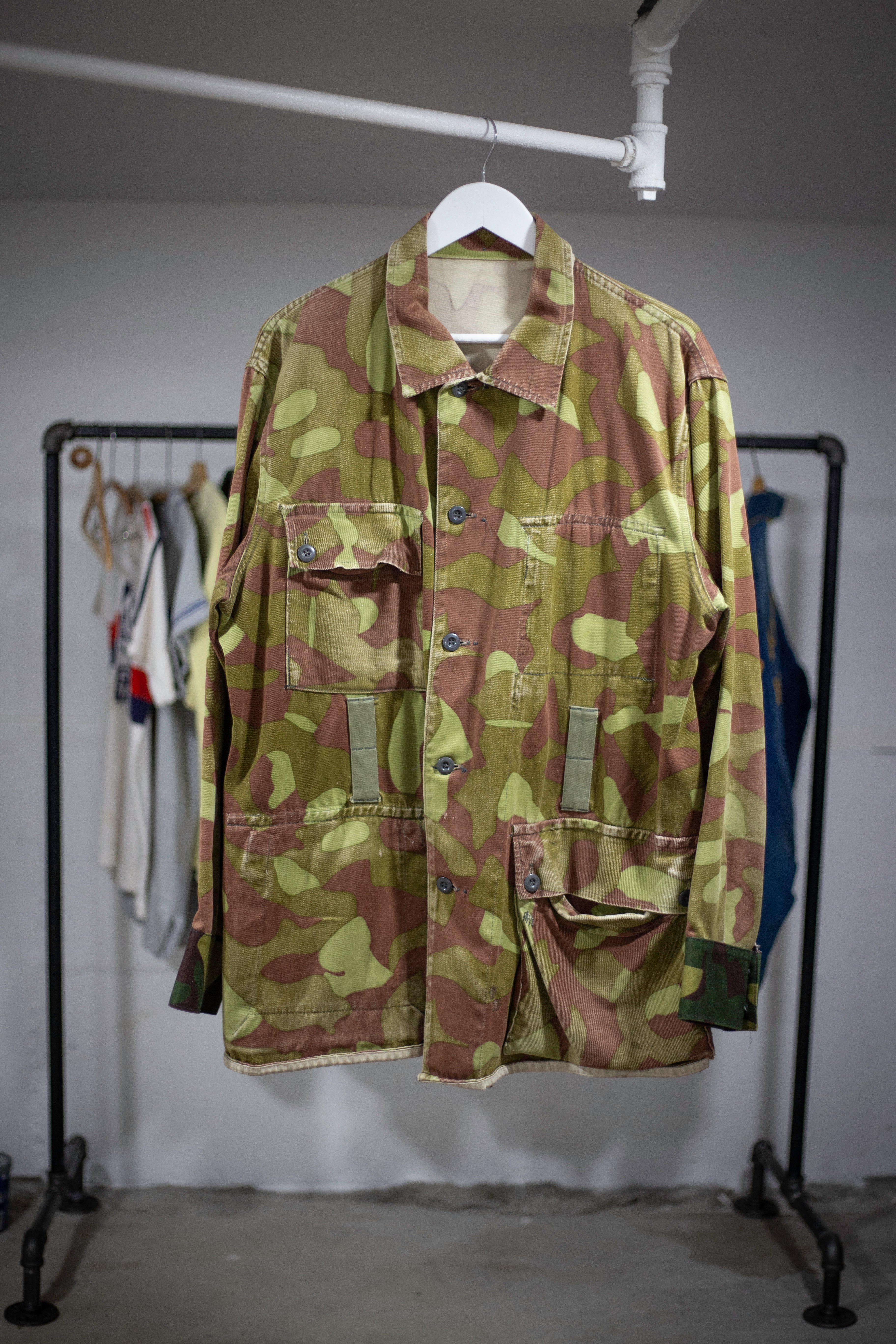 80's Finnish Camo Field Jacket | X-Large/XX-Large