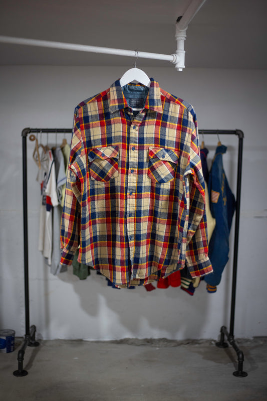 80's JCPenney Flannel | Large