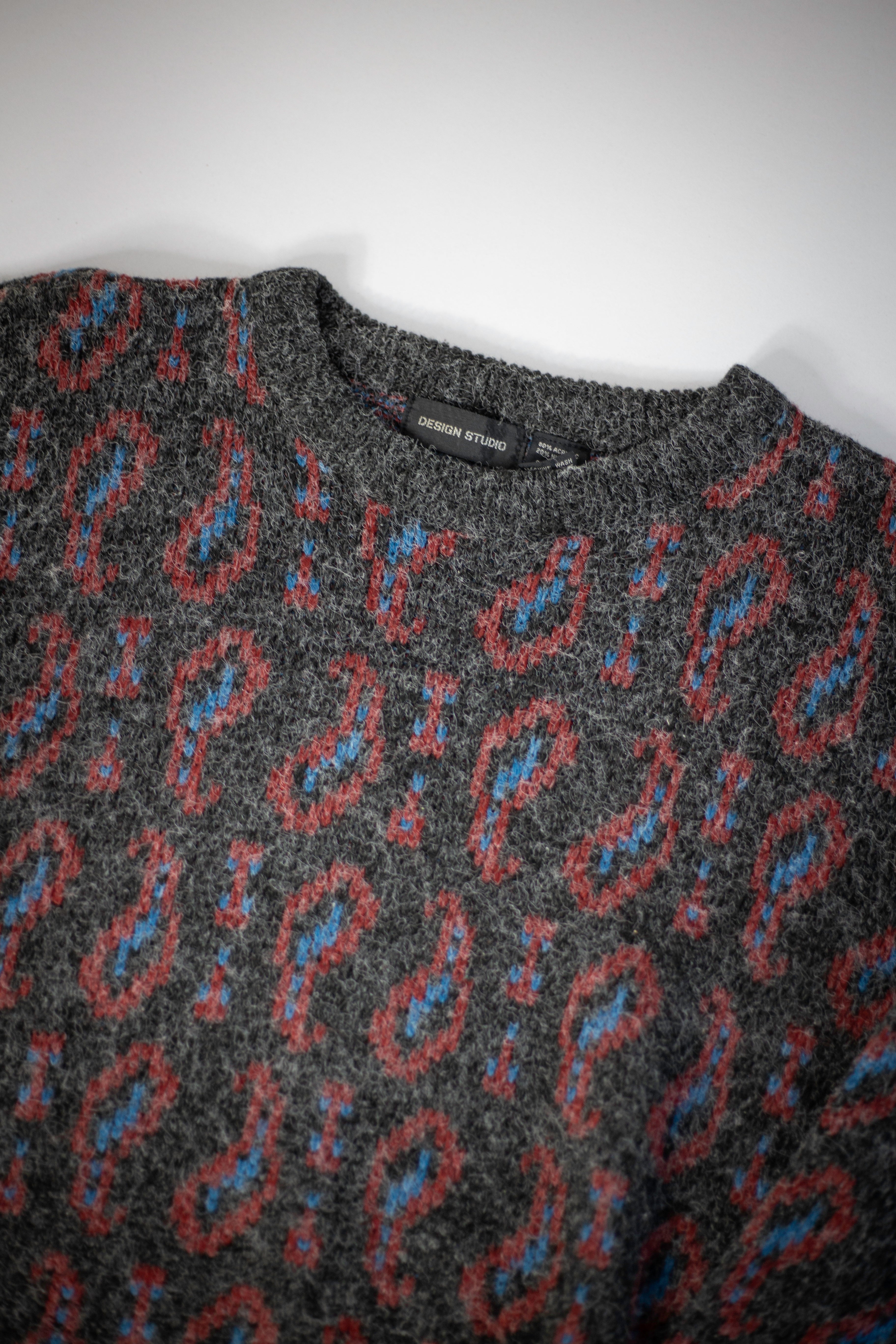 90's Design Studios Paisley Sweater | Medium