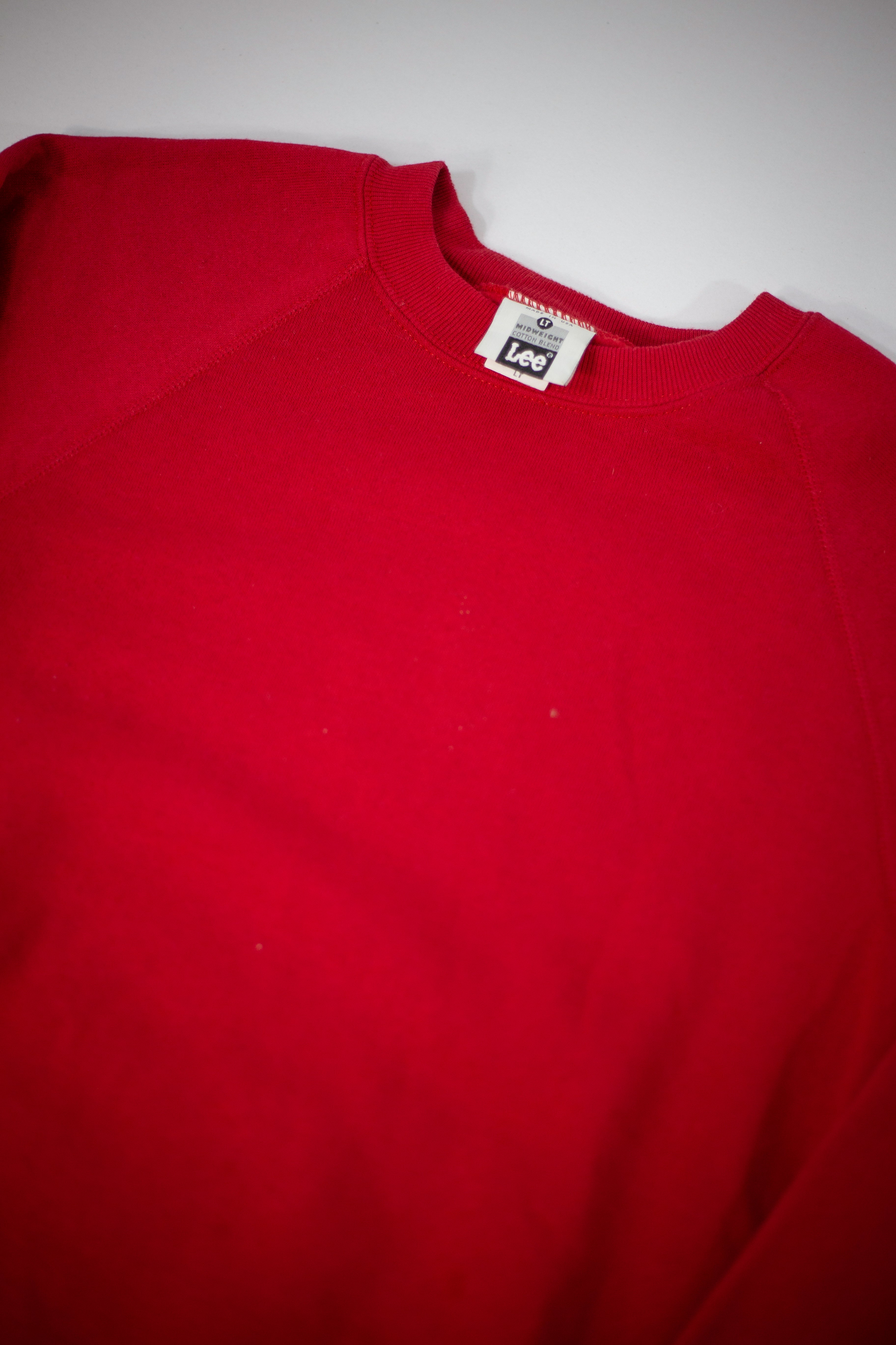 90's Lee Essential Raglan Sweatshirt | Large