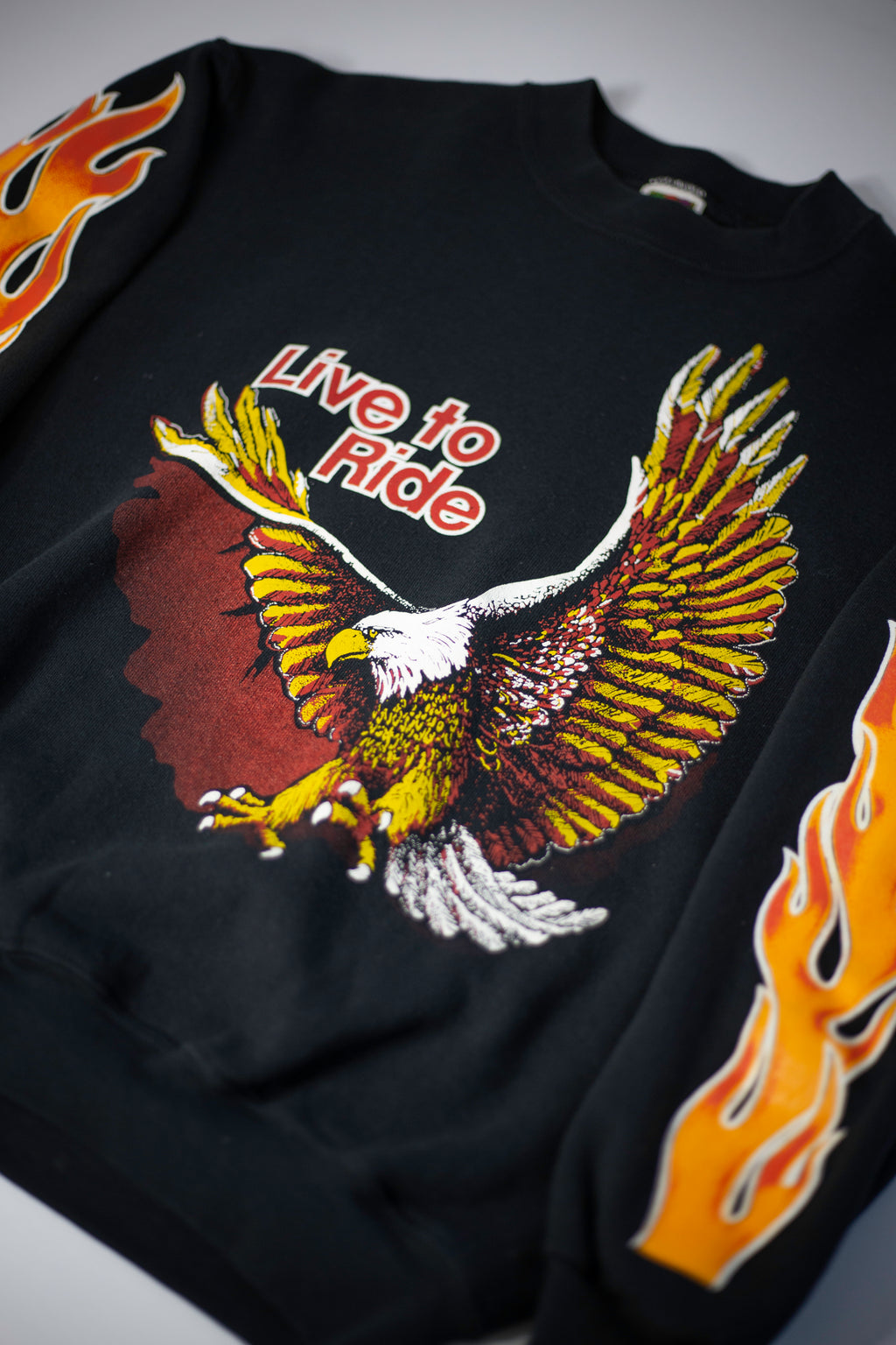 90's San Jose Leather Sweatshirt | Small