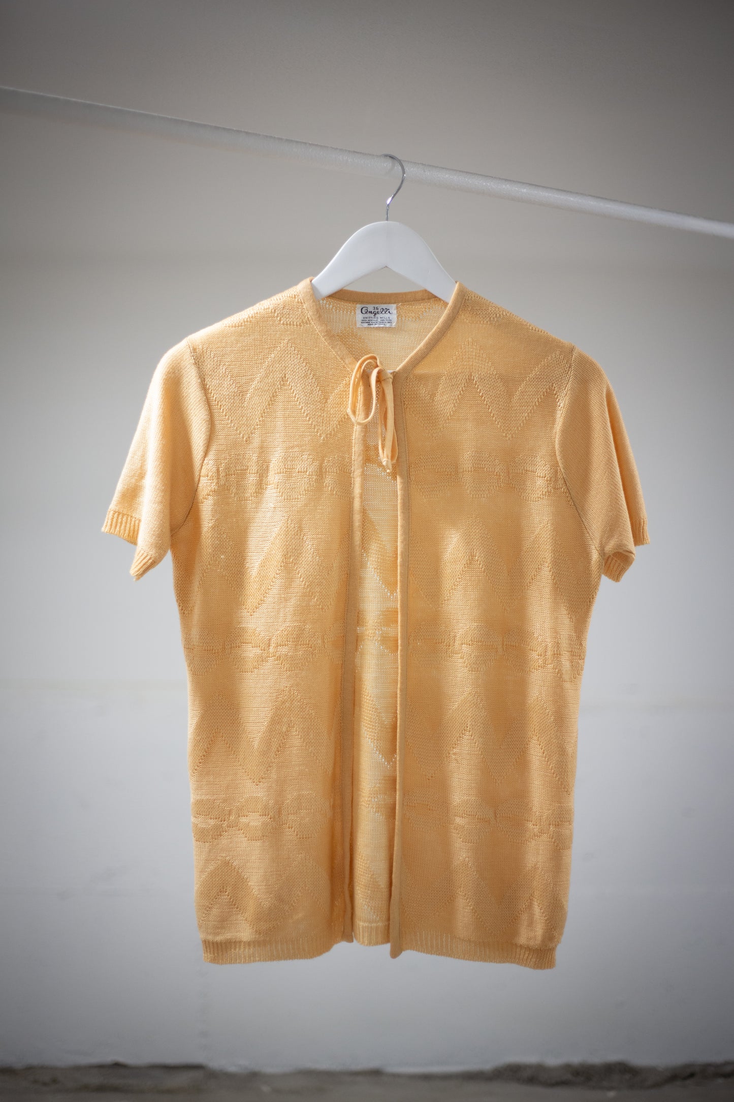 Vintage Angelli Front-Tie Shirt | Small