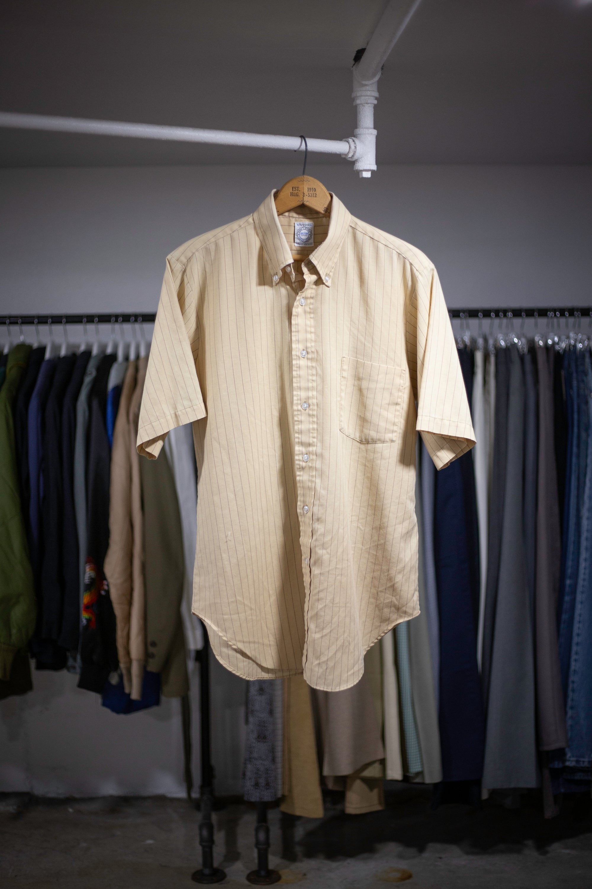 60's/70's Arrow Decton Oxford Shirt | Large
