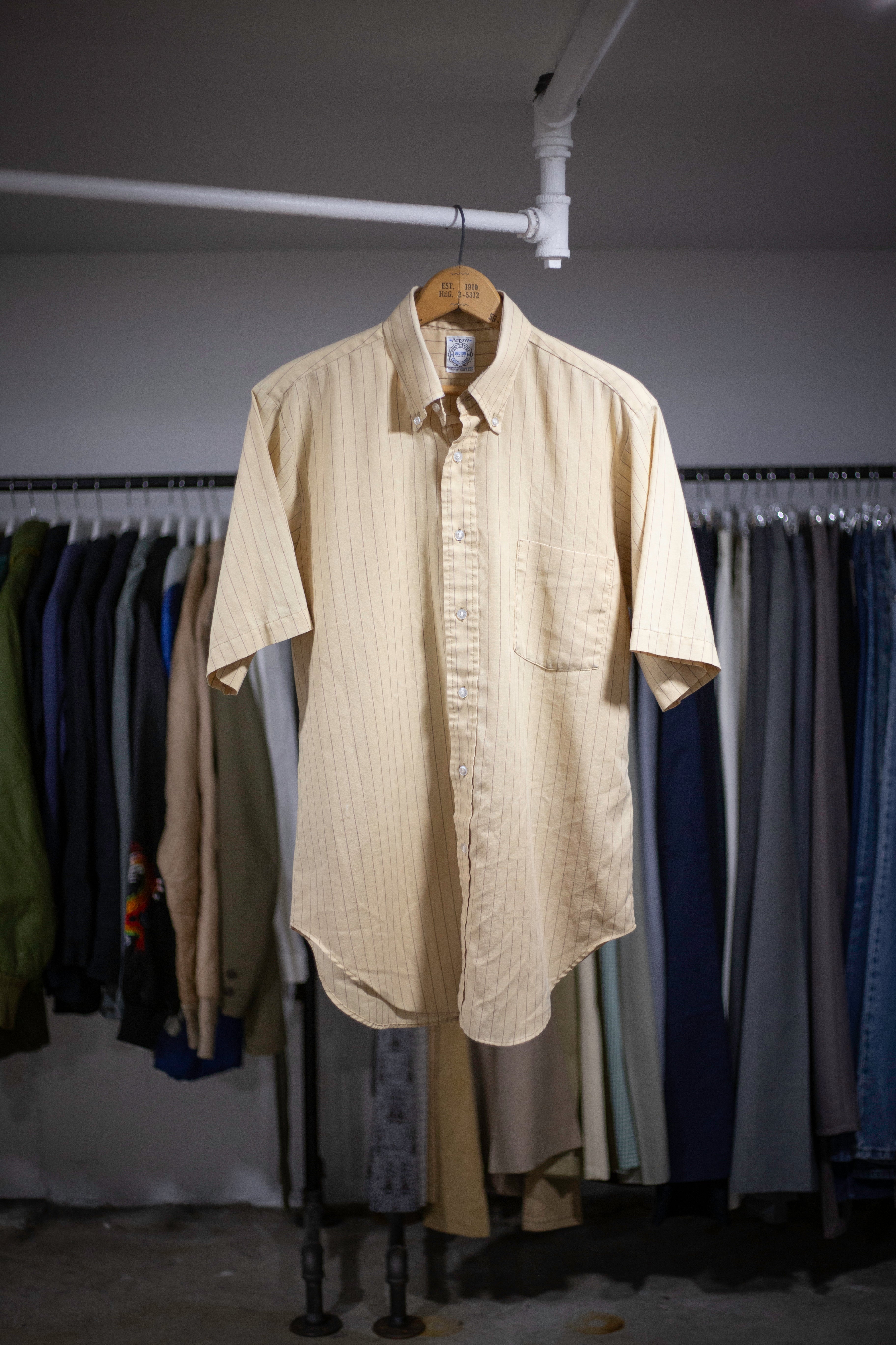 60's/70's Arrow Decton Oxford Shirt | Large