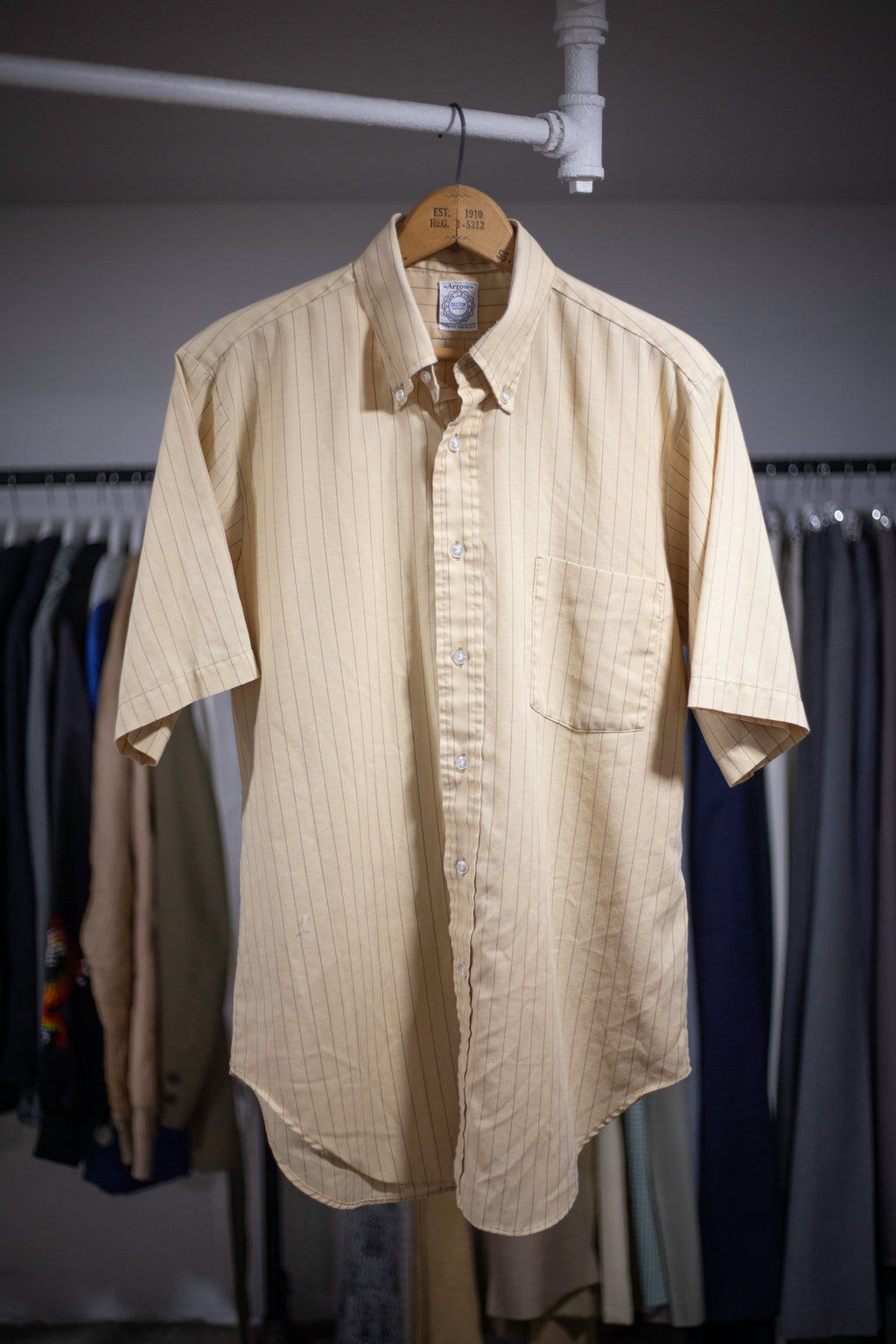 60's/70's Arrow Decton Oxford Shirt | Large