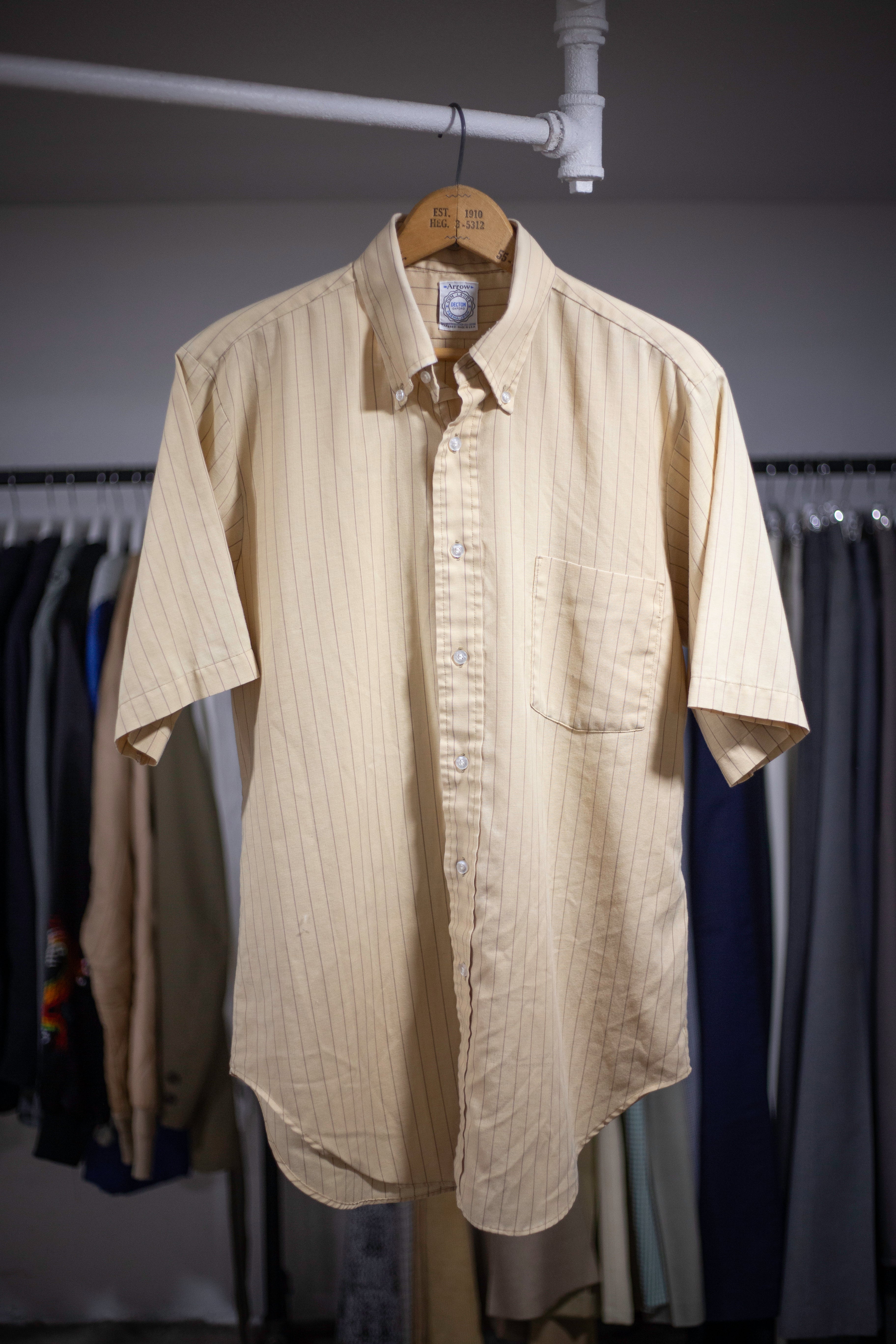 60's/70's Arrow Decton Oxford Shirt | Large